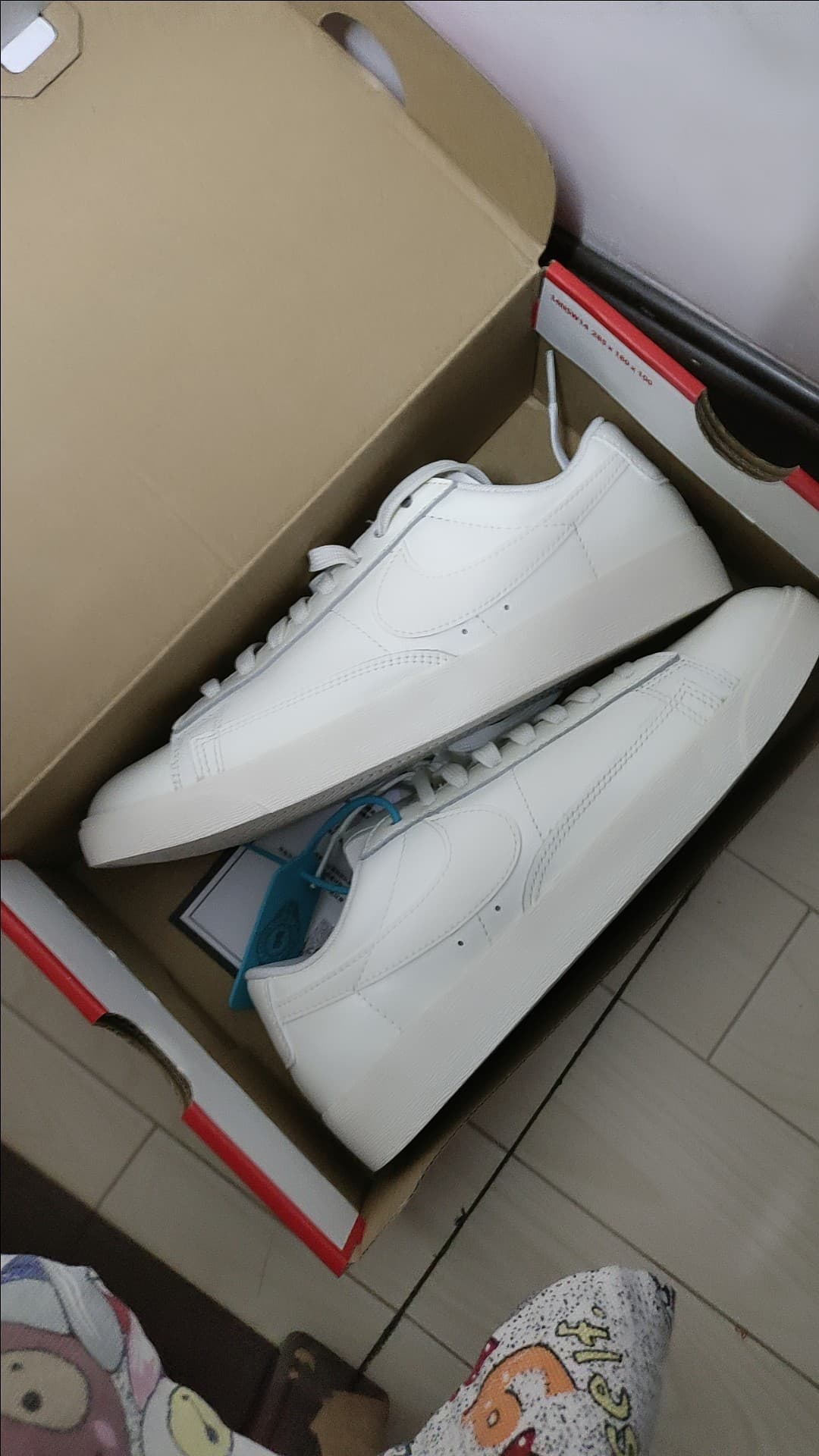 Nike Blazer Low LE Sail Leather - фото покупателя Даша