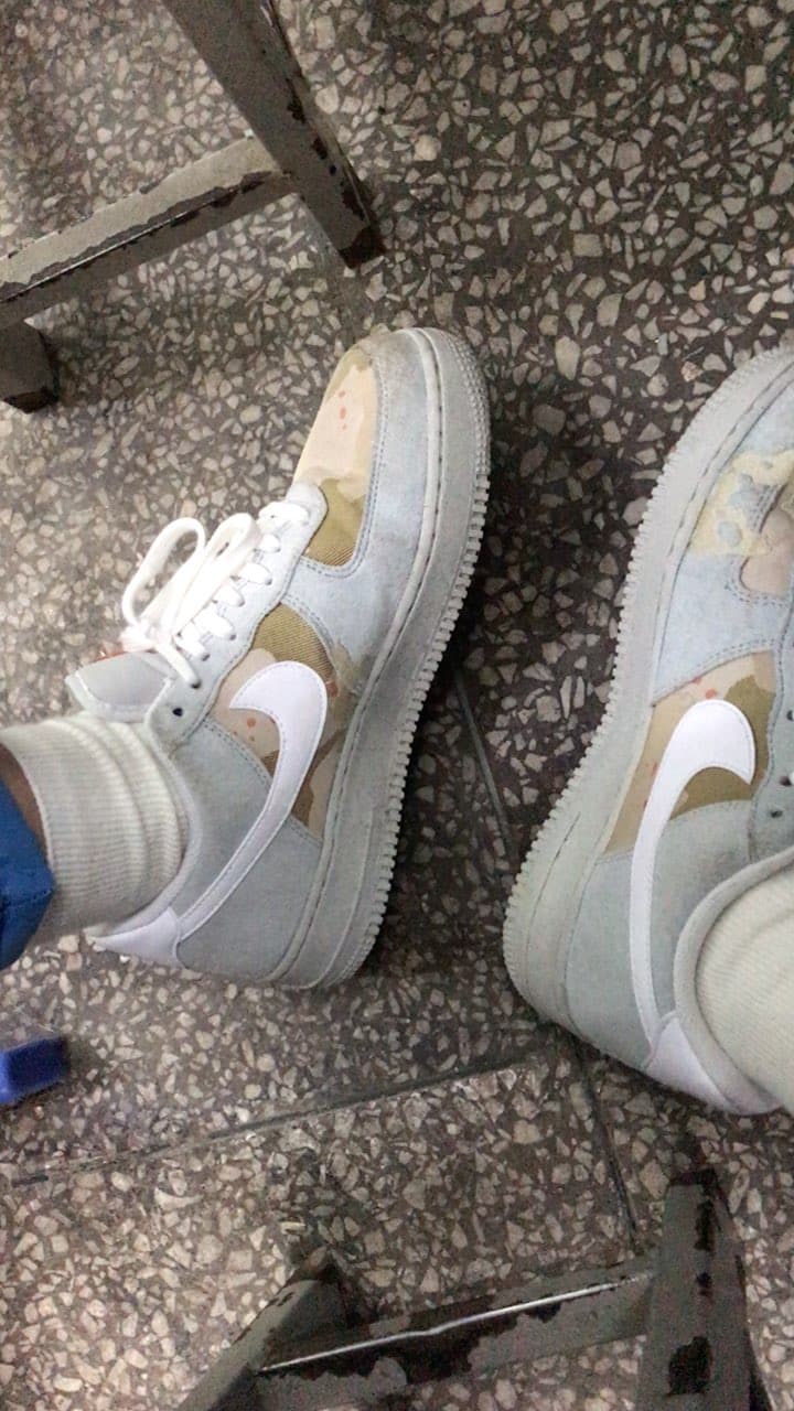 Nike Air Force 1 07 LX "Desert Camo" - фото покупателя Слава