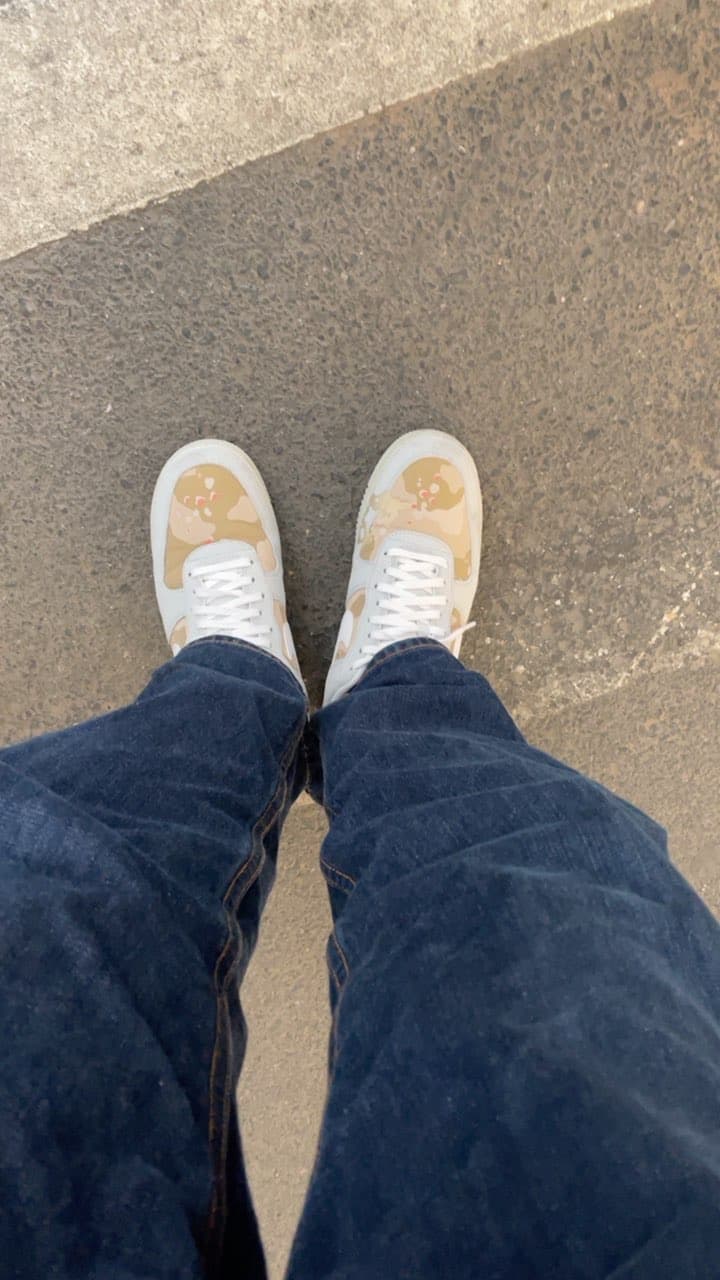 Nike Air Force 1 07 LX "Desert Camo" - фото покупателя Георгий