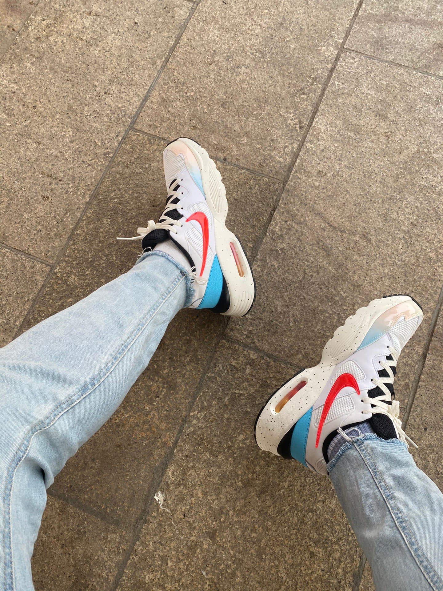 Nike Air Max Fusion BlueWhiteRed - фото покупателя Наташа