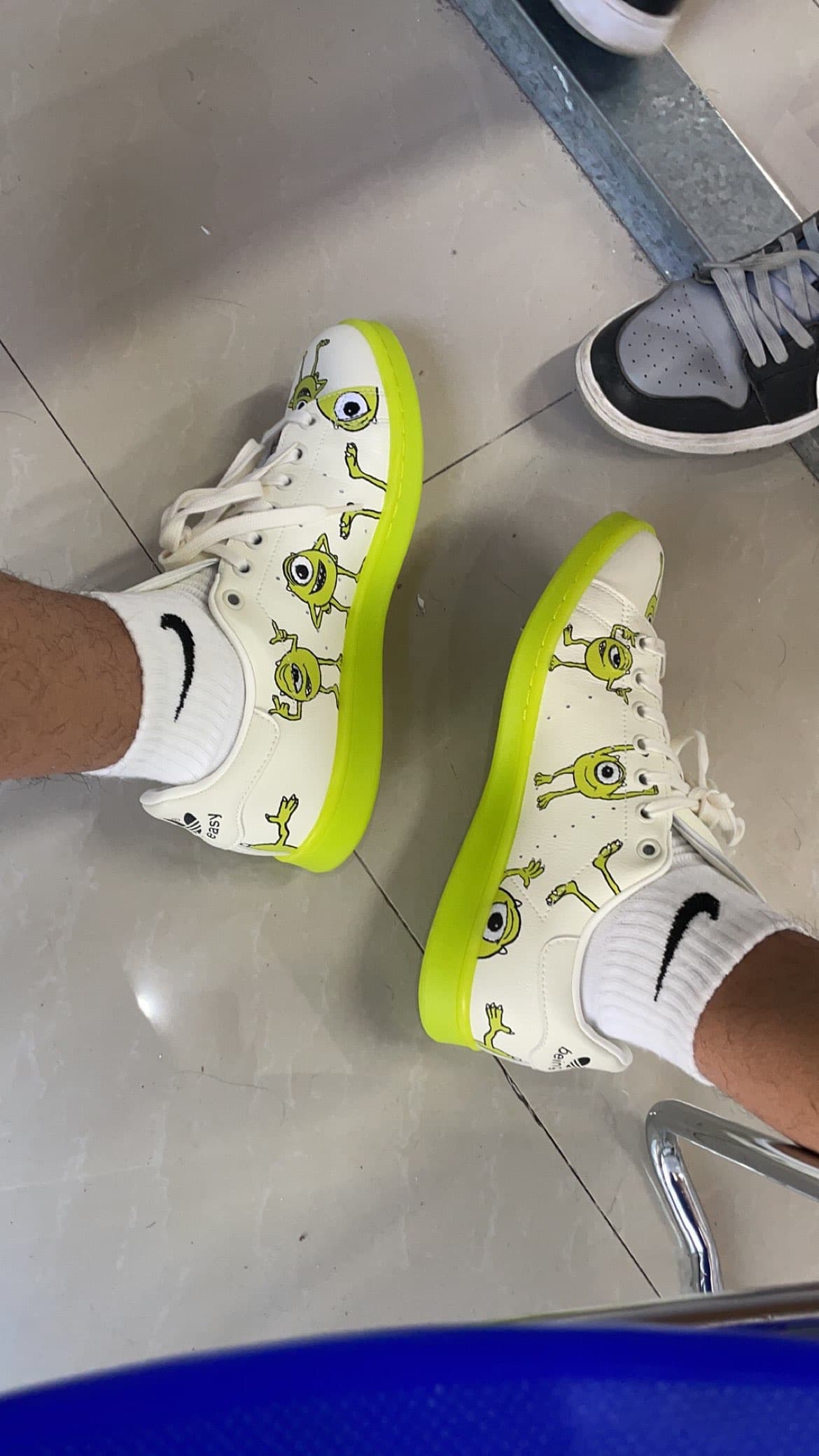 Disney/ x adidas originals StanSmith Primegreen "Mike Wzowski" - photo of buyer Кирилл
