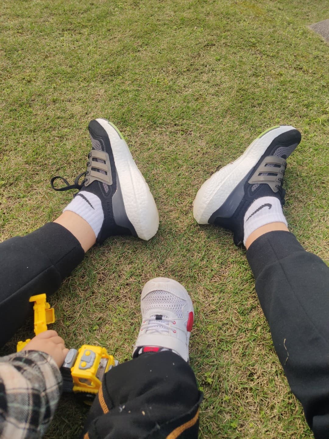 adidas UltraBoost 21 Black Silver Metallic - photo of buyer Александр