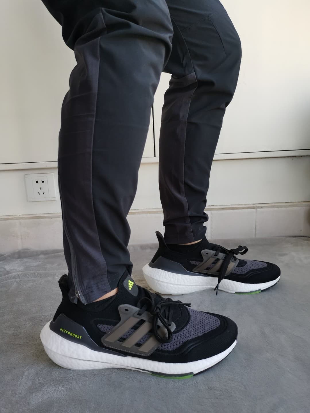 adidas UltraBoost 21 Black Silver Metallic - photo of buyer Владимир