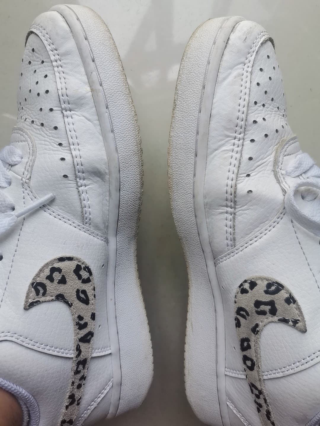 Nike Court Vision 1 Low Leopard Swoosh - фото покупателя Егор