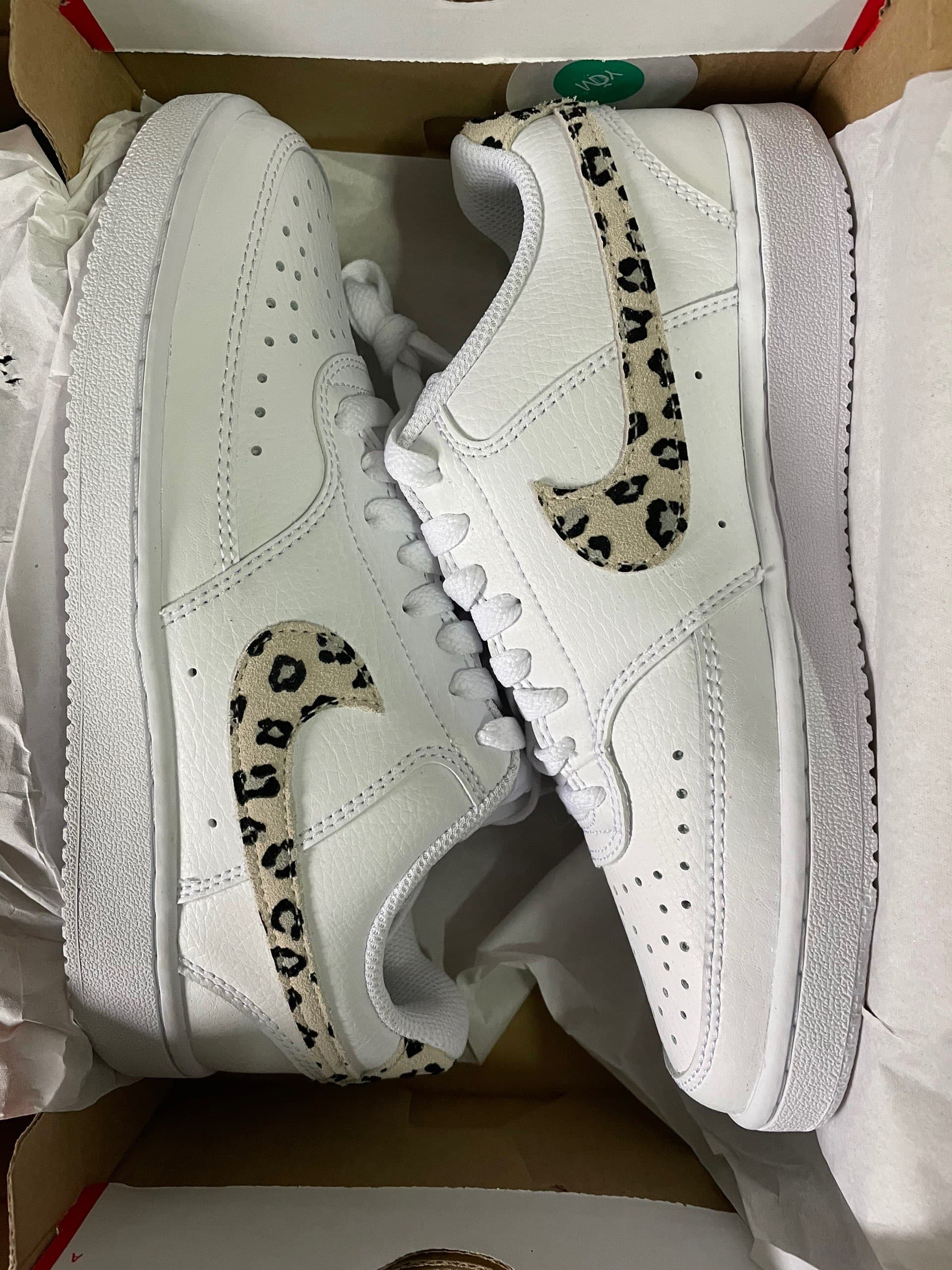 Nike Court Vision 1 Low Leopard Swoosh - фото покупателя Костя