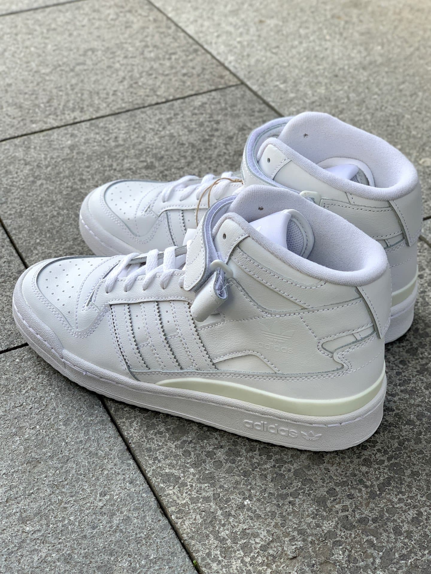 adidas originals FORUM Mid Cloud White - фото покупателя Оля