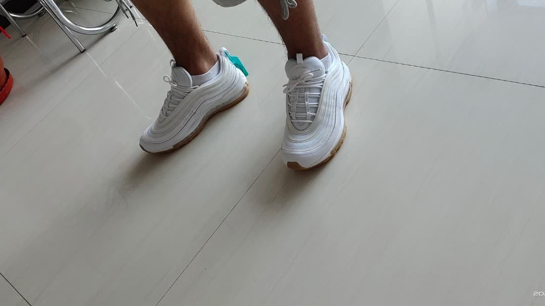 Nike Air Max 97 'White Gum'' - photo of buyer Петр