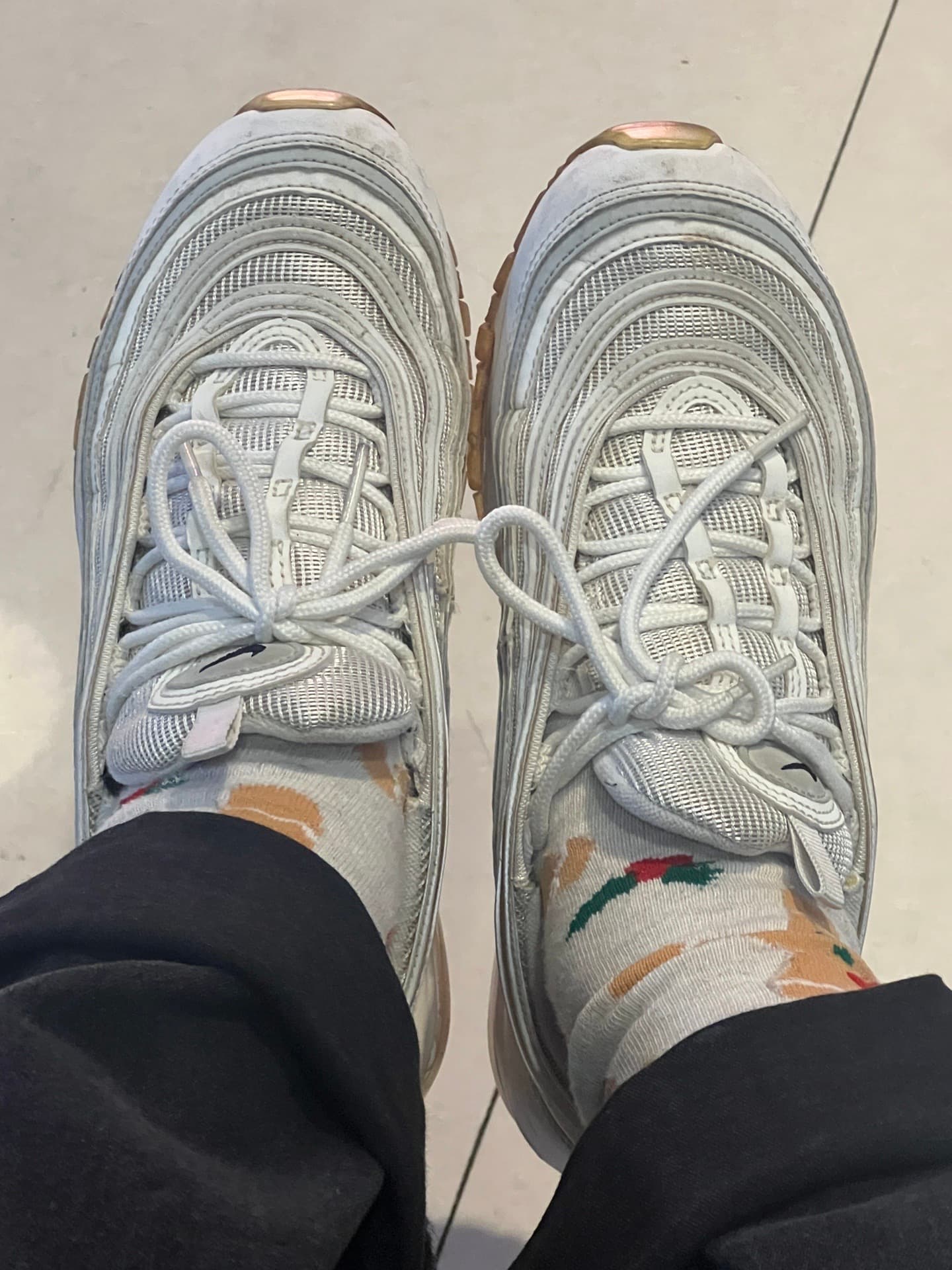 Nike Air Max 97 'White Gum'' - photo of buyer Константин