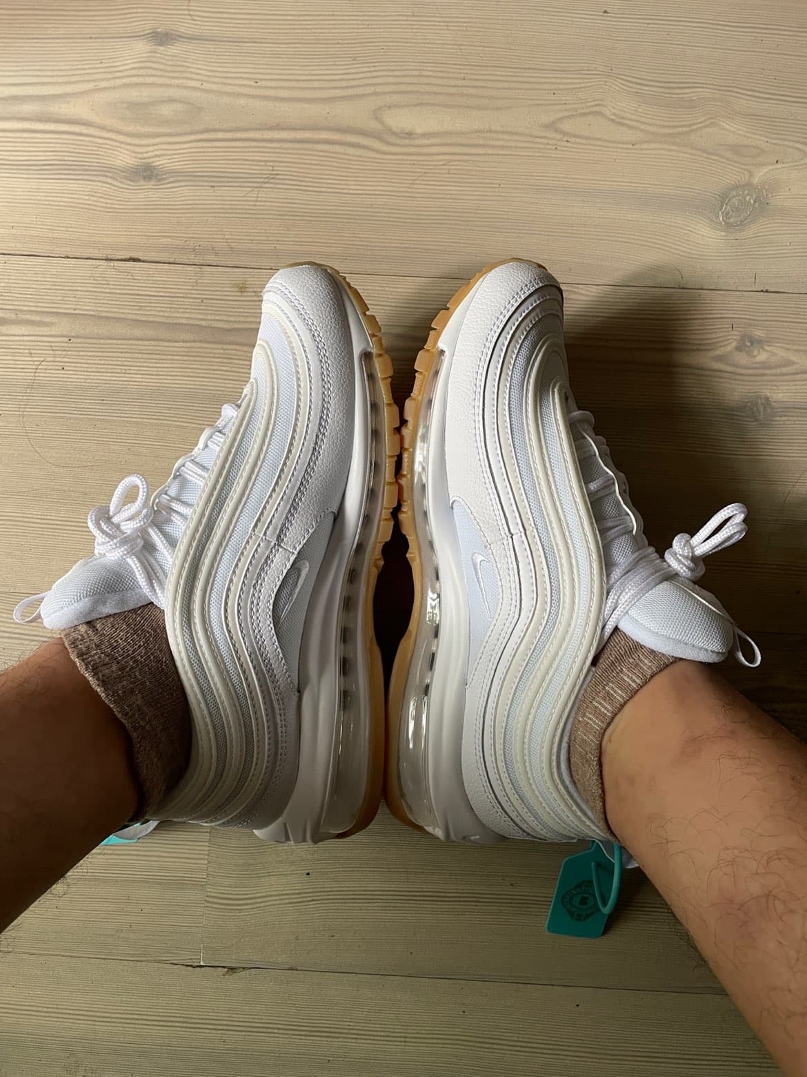 Nike Air Max 97 'White Gum'' - photo of buyer Дима