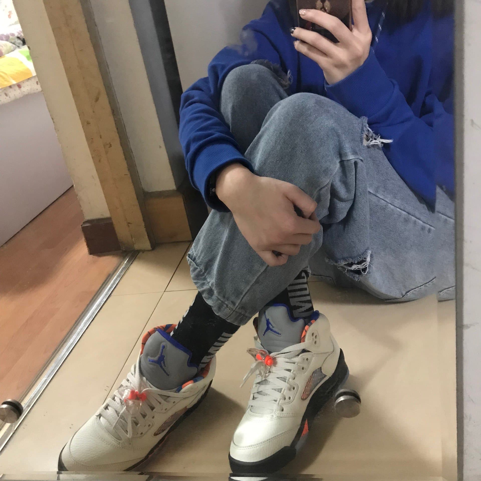 Jordan Air Jordan 5 Retro International Flight - фото покупателя Анастасия