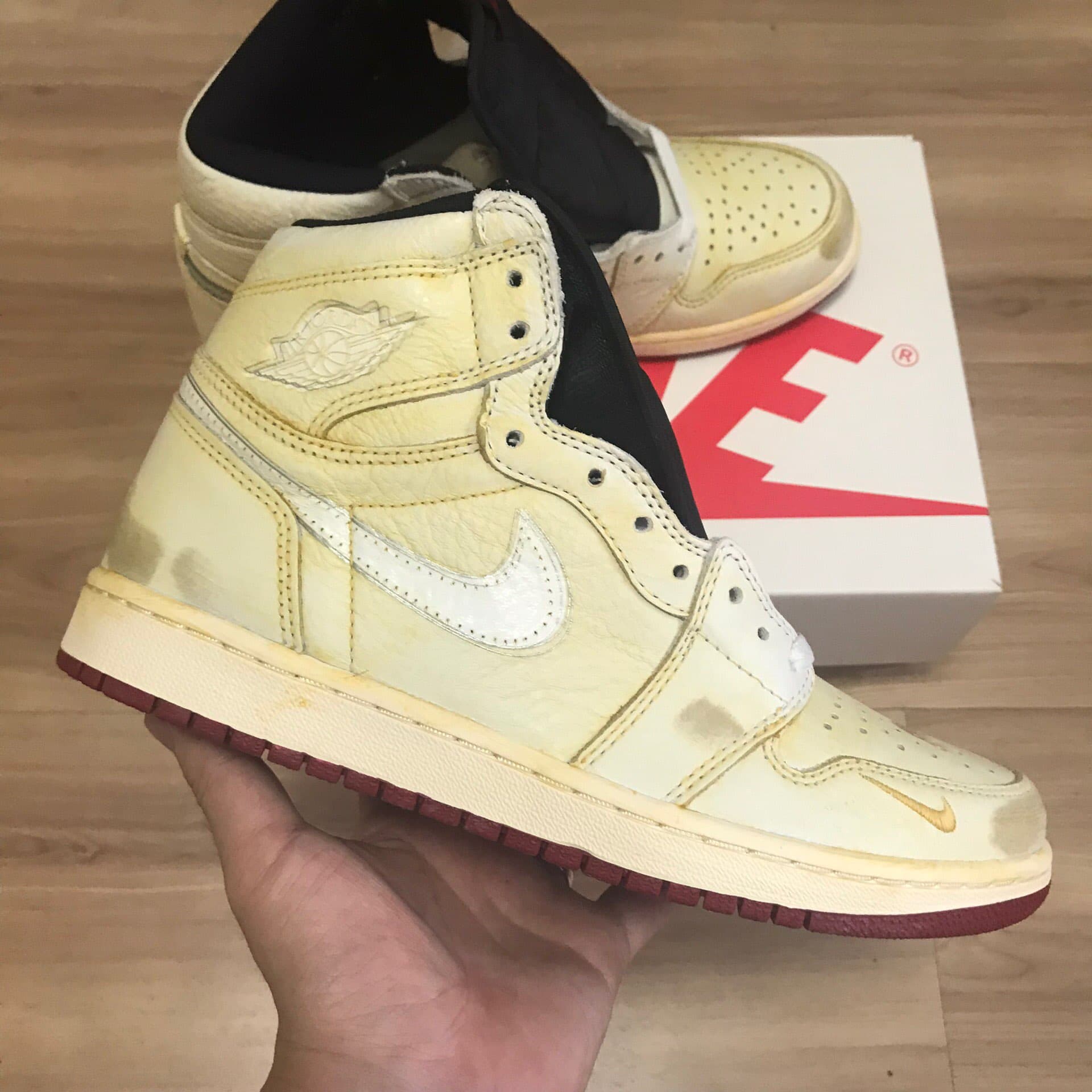 Nigel Sylvester x Jordan Air Jordan 1 High - photo of buyer Николай