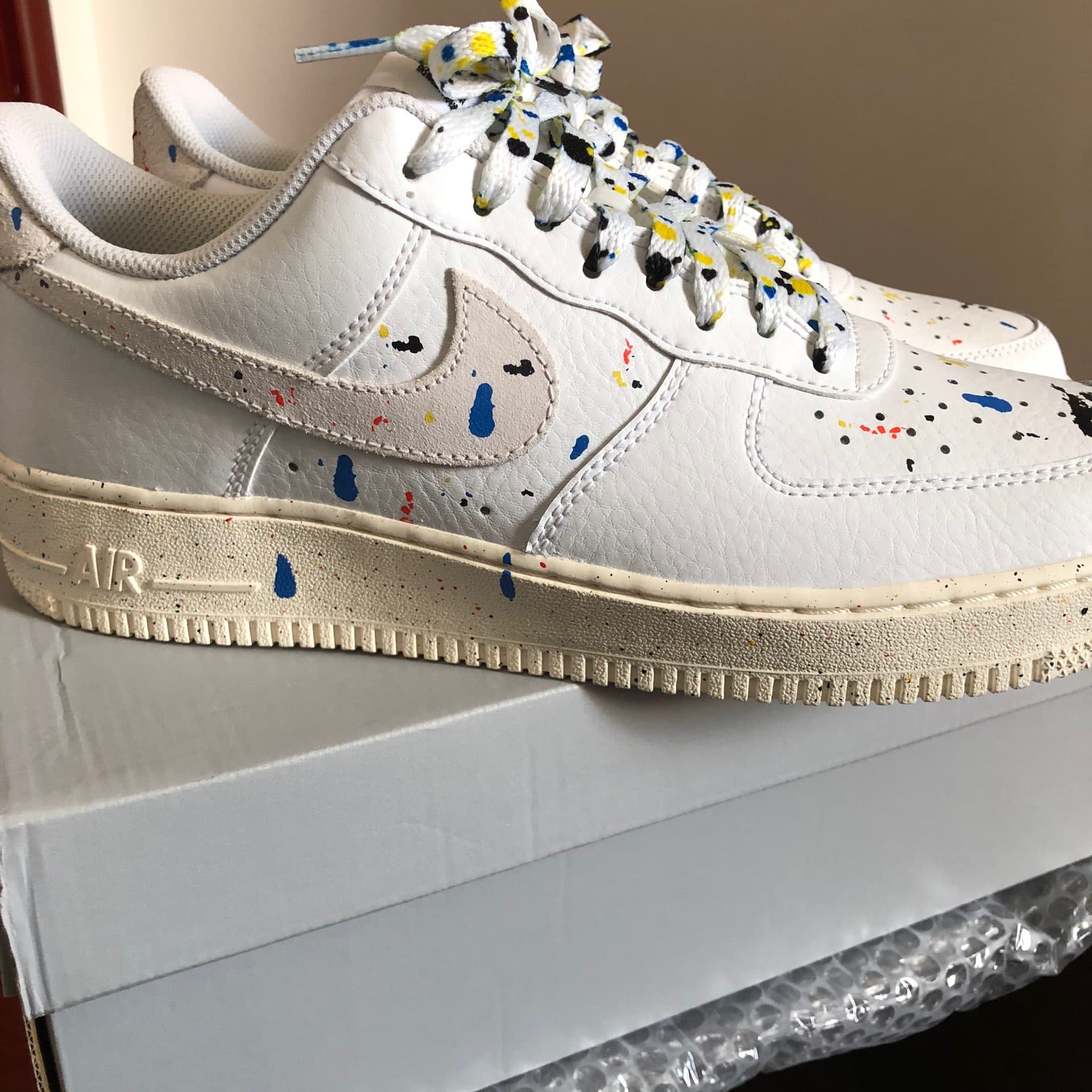 Nike Air Force 1 '07 LV8 Low "Paint Splatter" - фото покупателя Анатолий