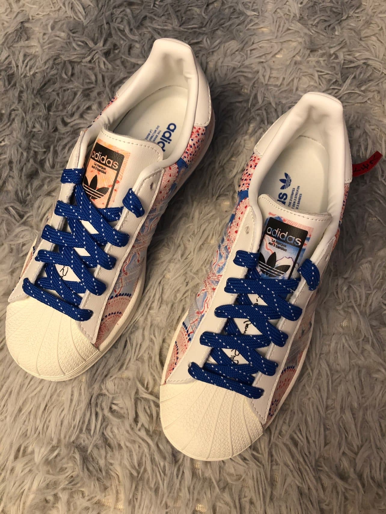 atmos x adidas originals Superstar "Mt. Fuji" - photo of buyer Надежда