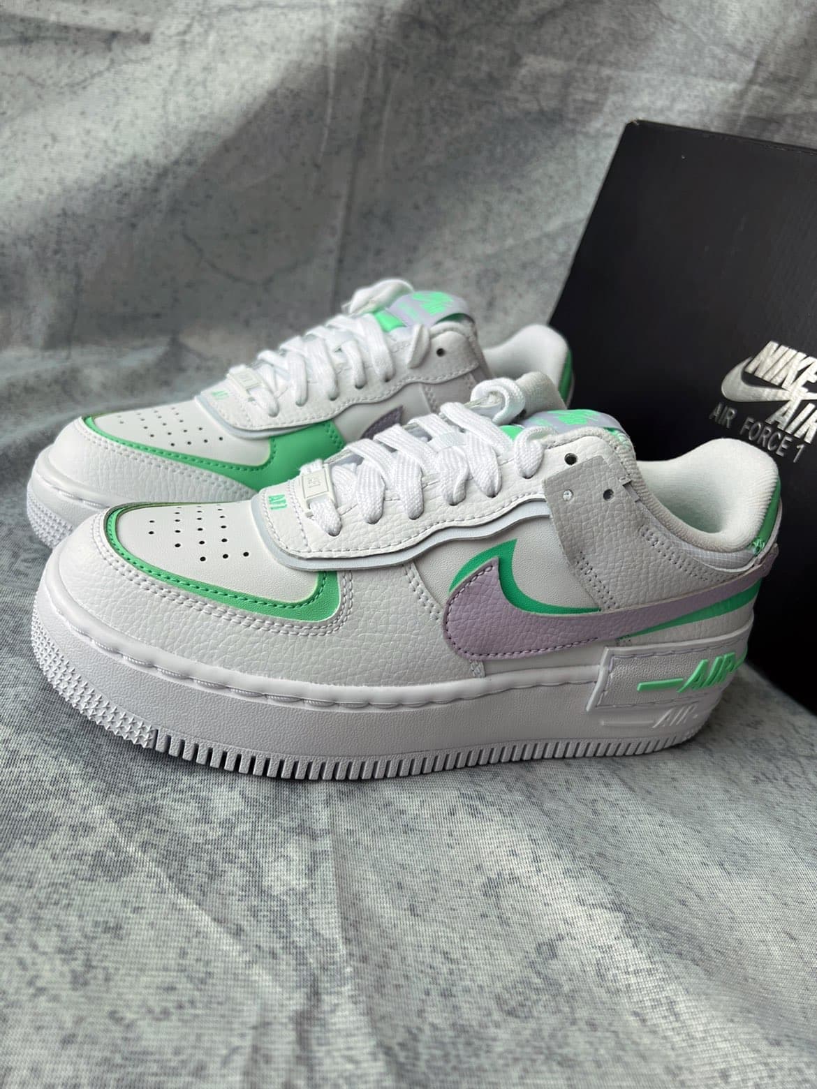 Nike Air Force1 shadow Shadow "infinite lilac" - фото покупателя Никита