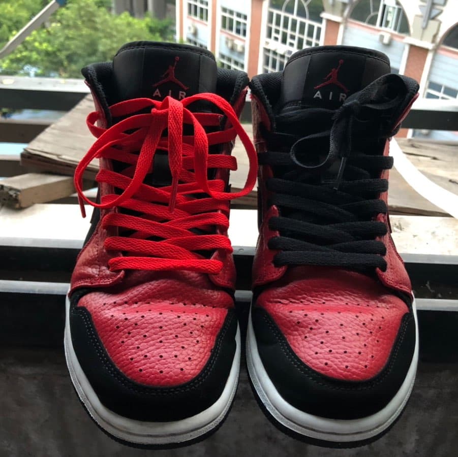 Jordan Air Jordan 1 Mid - фото покупателя Анастасия