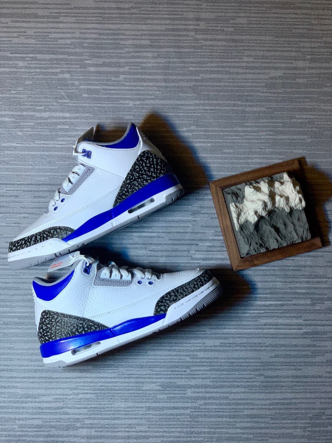 Jordan Air Jordan 3 Retro "Racer Blue" - фото покупателя Борис