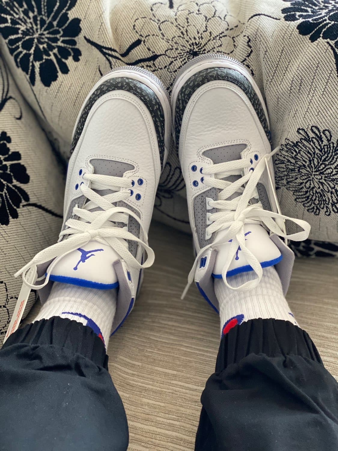 Jordan Air Jordan 3 Retro "Racer Blue" - фото покупателя Дмитрий
