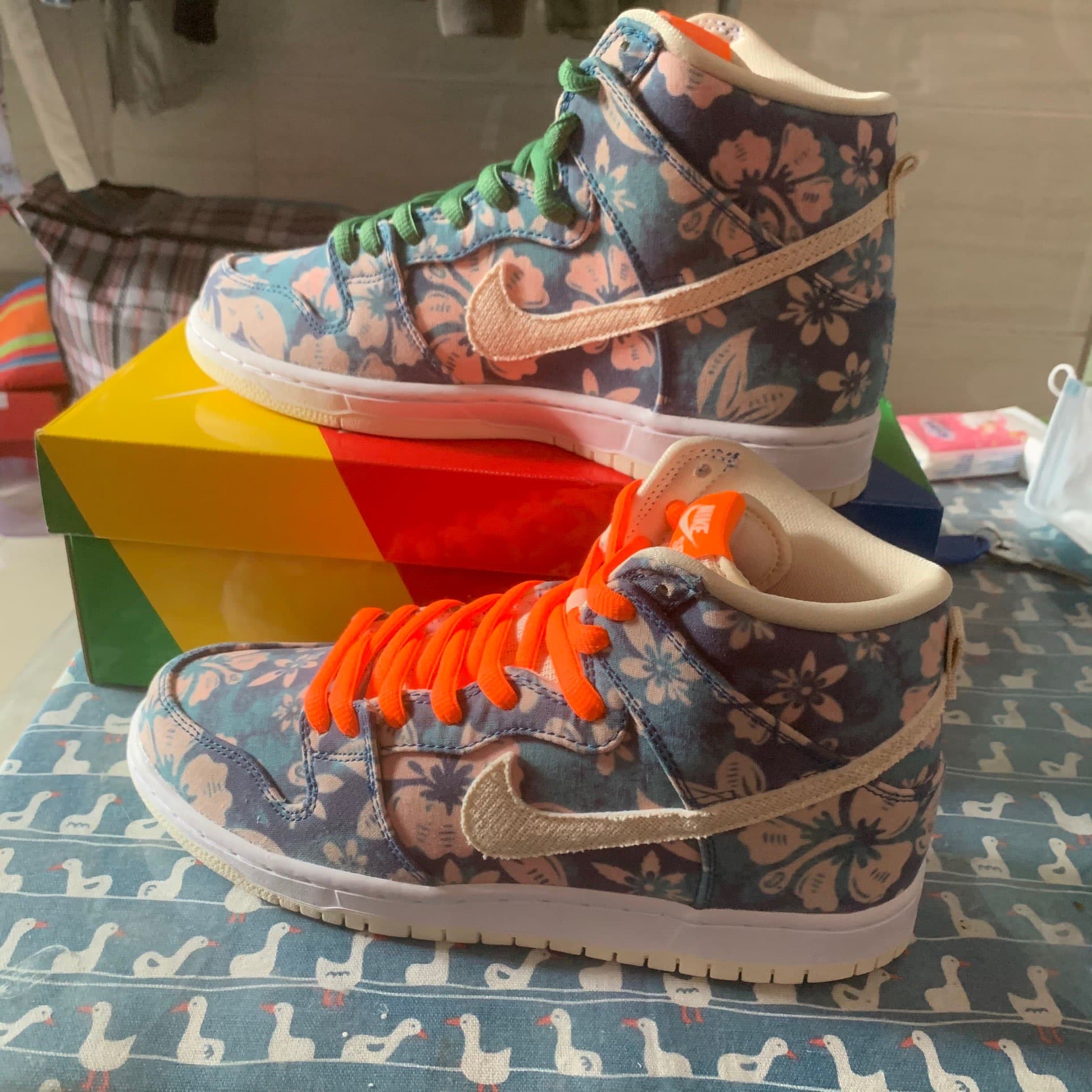 Nike Dunk QS "Hawaii" - фото покупателя Иван