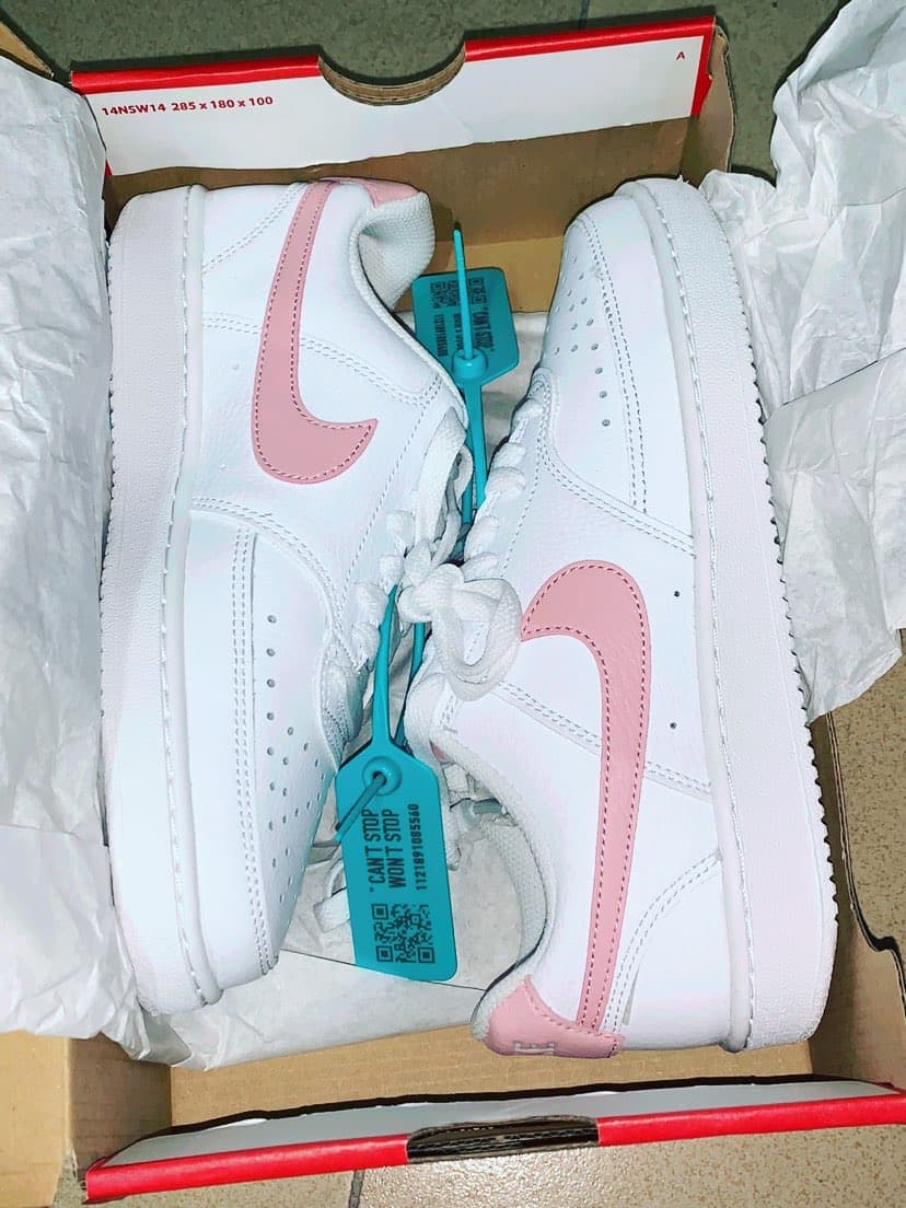 Nike Court Vision Low White Pink Glaze - фото покупателя Георгий