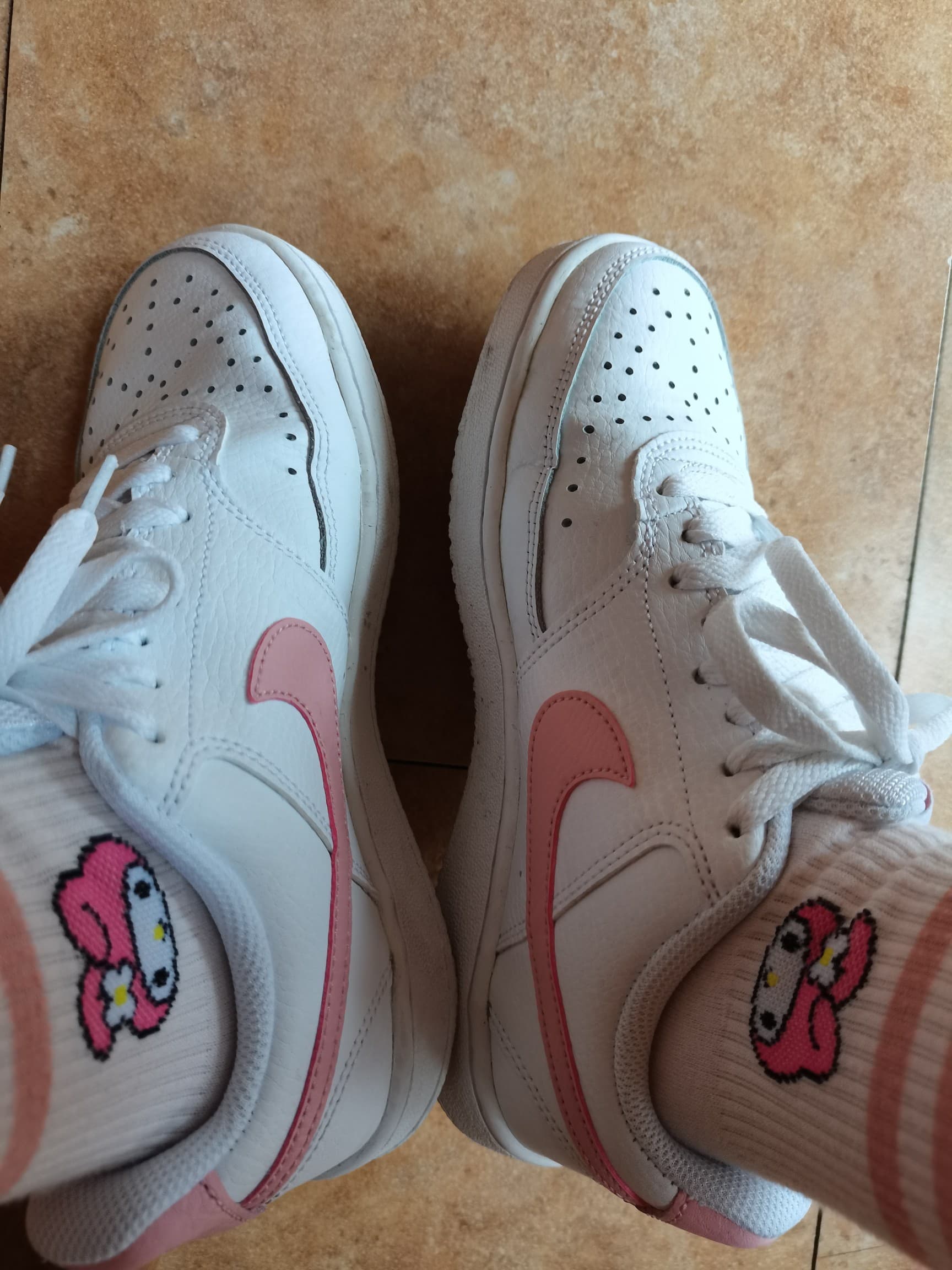 Nike Court Vision Low White Pink Glaze - фото покупателя Нина