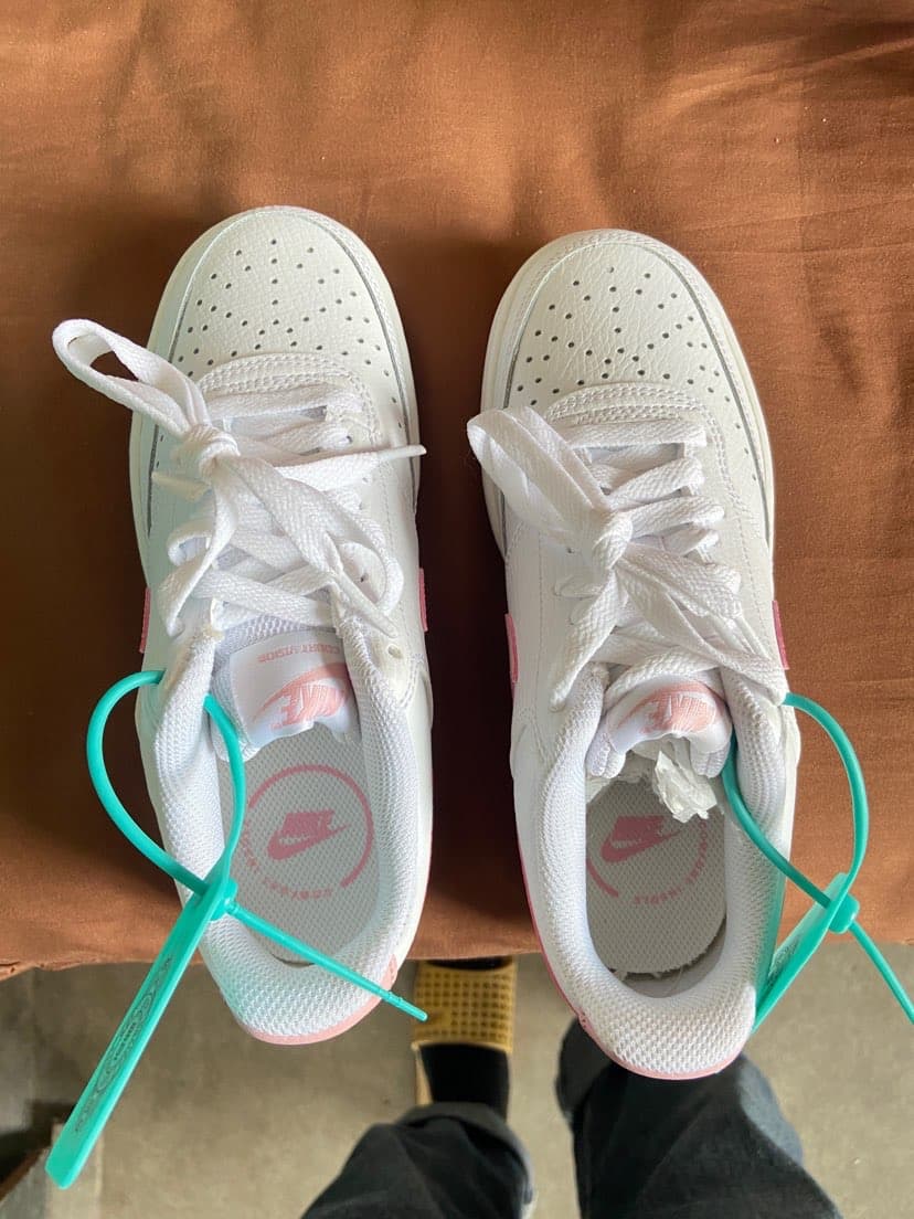 Nike Court Vision Low White Pink Glaze - фото покупателя Лиза