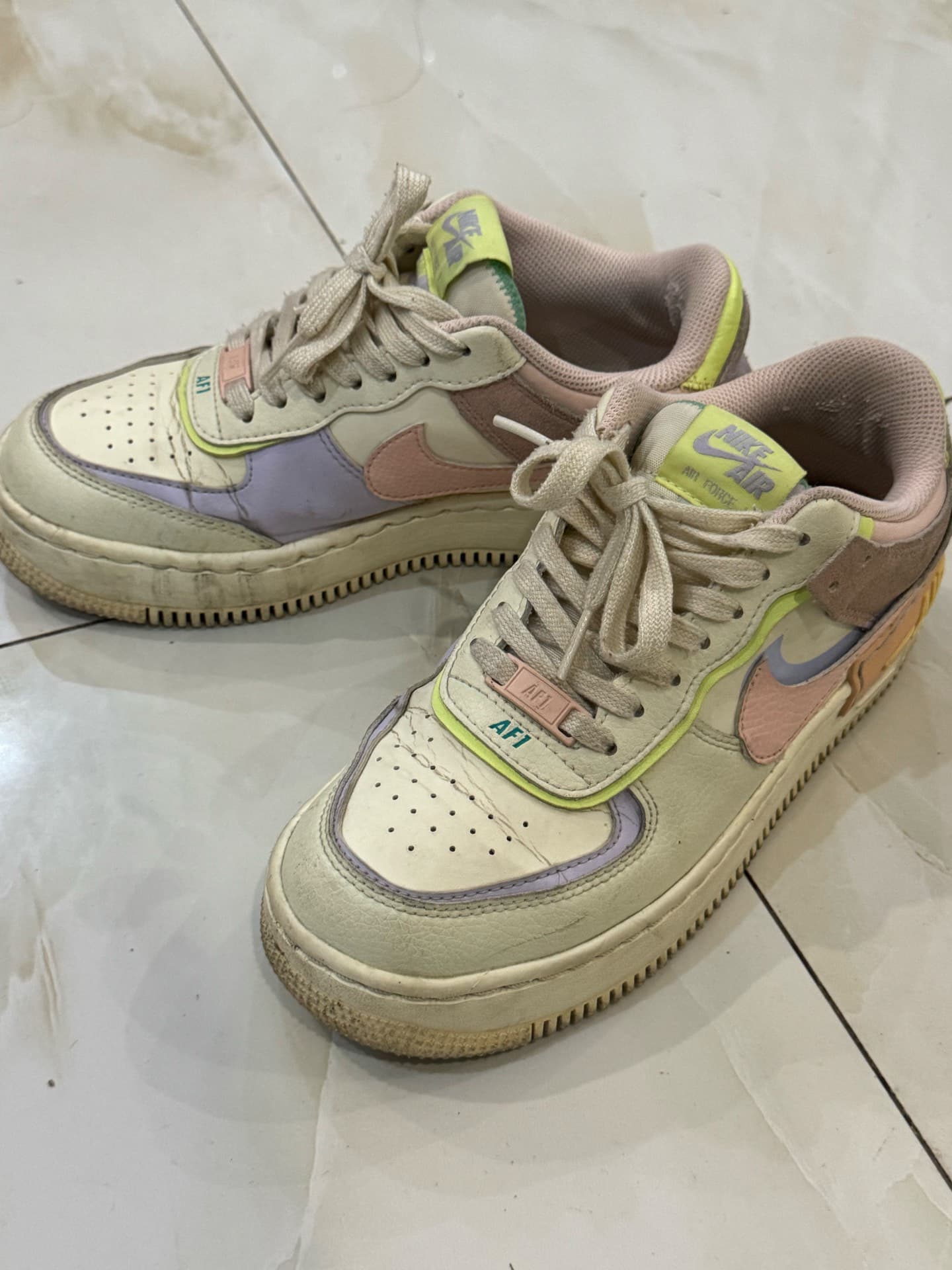 Nike Air Force1 shadow Shadow "Cashmere" - фото покупателя Леонид