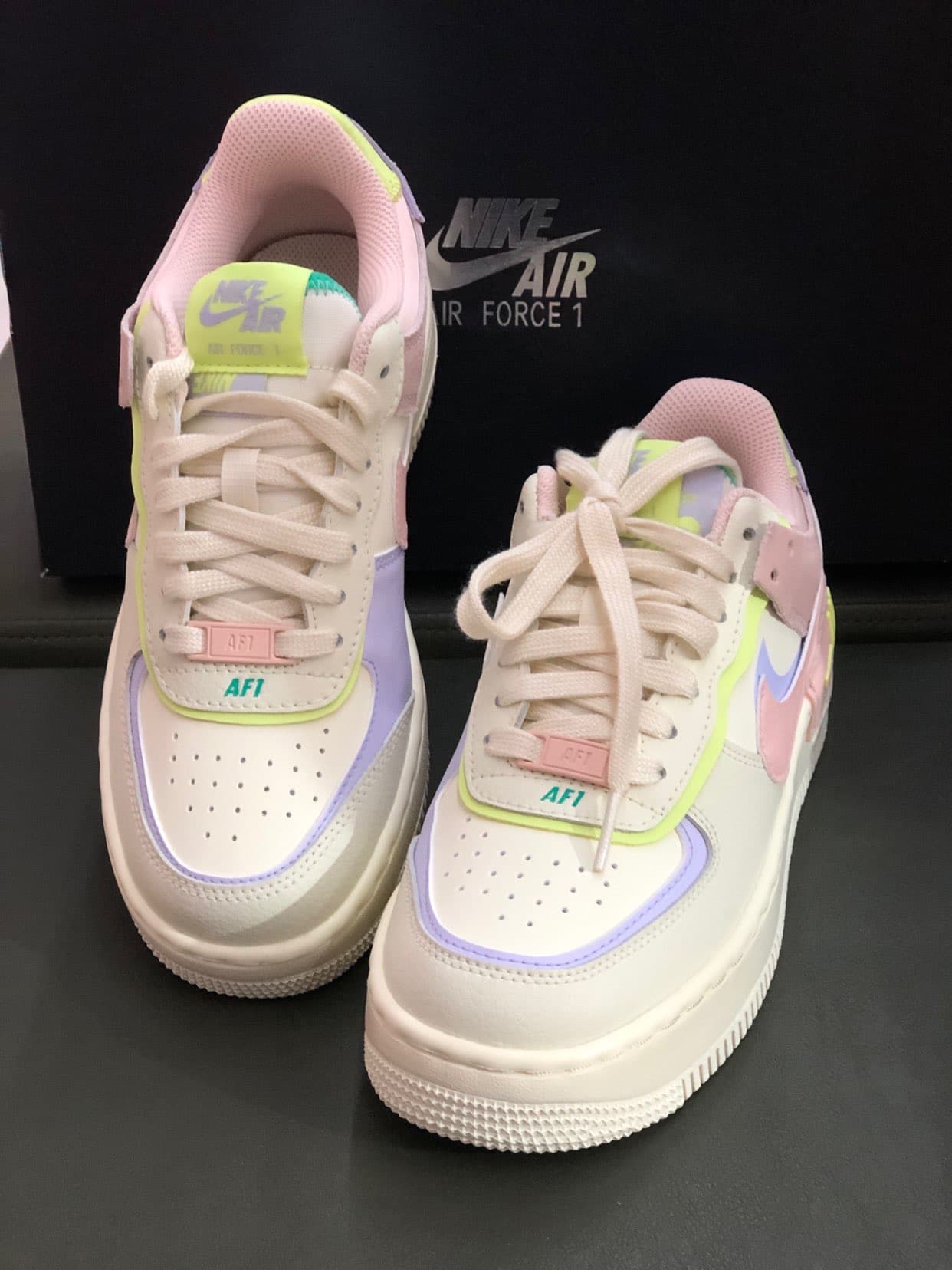 Nike Air Force1 shadow Shadow "Cashmere" - фото покупателя Анна