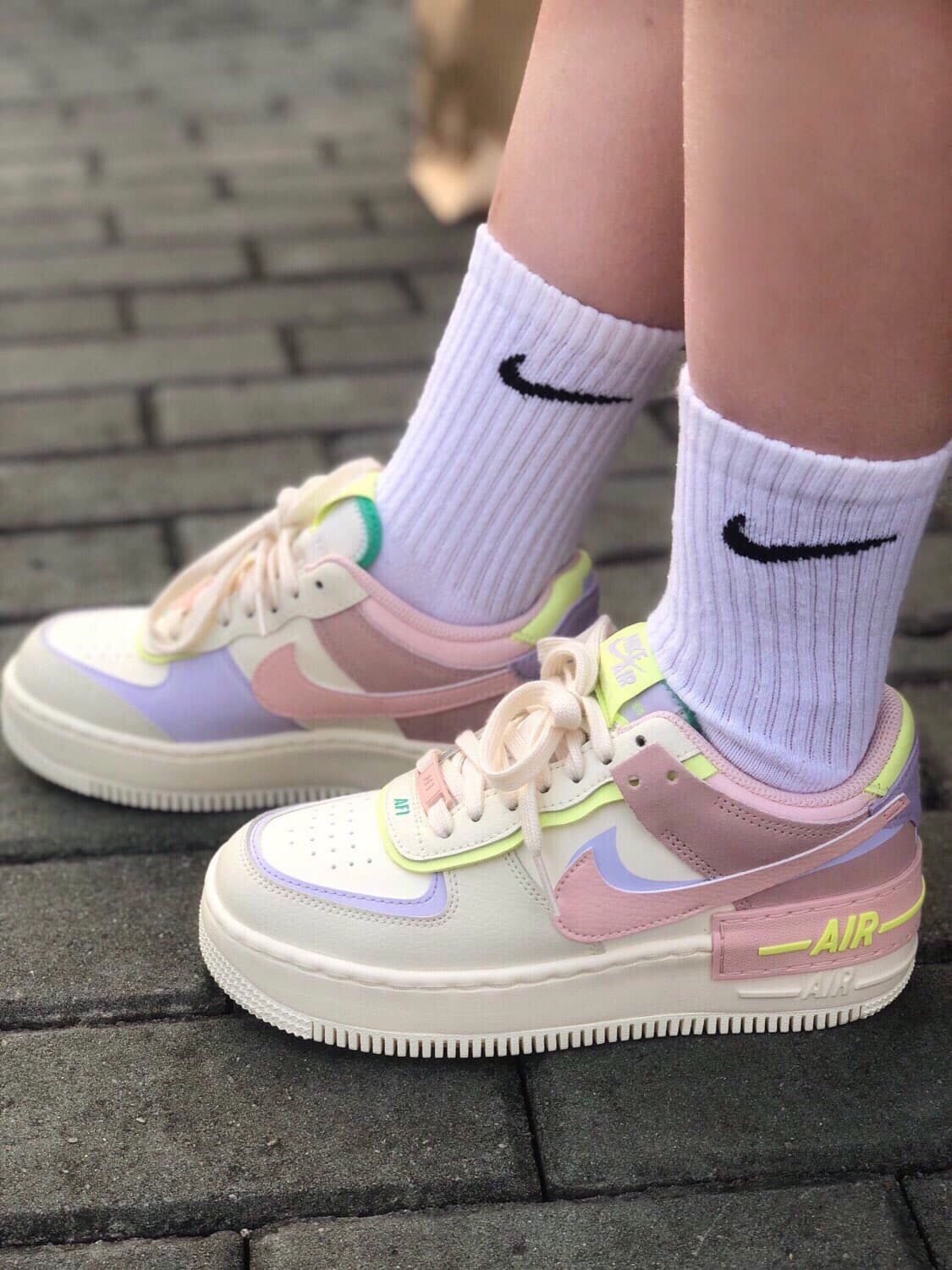 Nike Air Force1 shadow Shadow "Cashmere" - фото покупателя Антонина