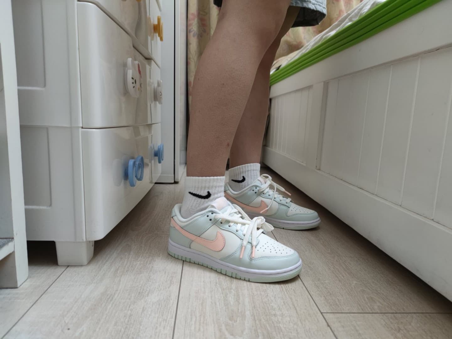 Nike Dunk Low Barely Green - фото покупателя Лариса