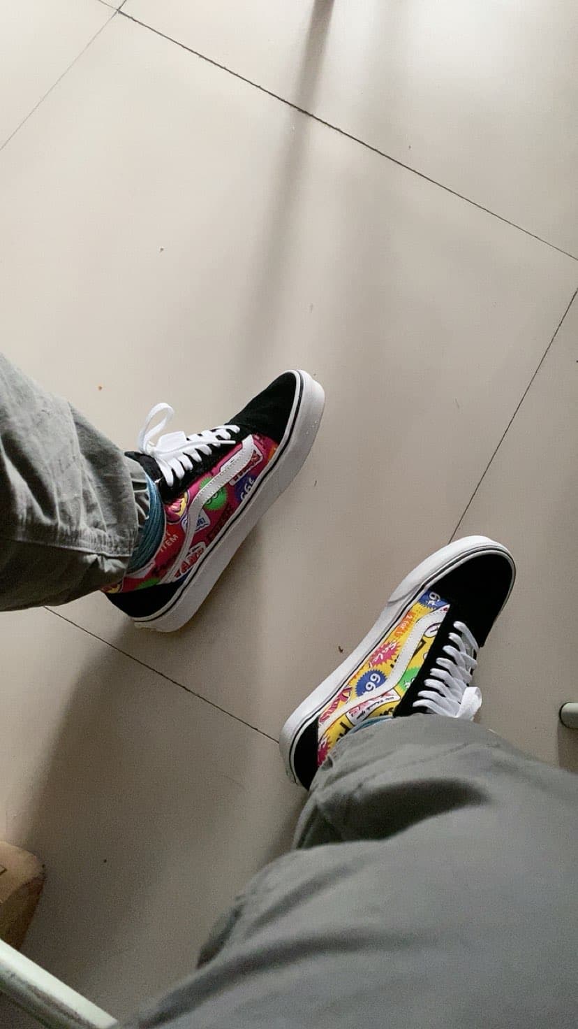 Vans Old Skool Colored Letters Multicolor - фото покупателя Александра