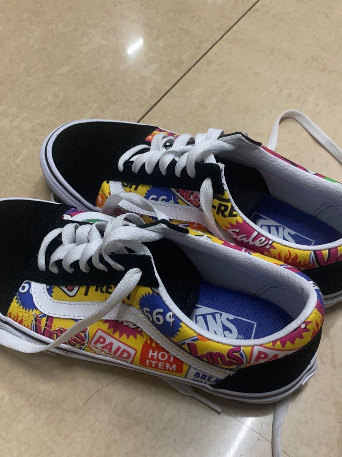 Vans Old Skool Colored Letters Multicolor - фото покупателя Григорий