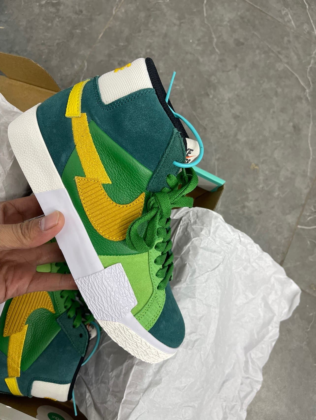 Nike SB Blazer MID MOSAIC - фото покупателя Галя
