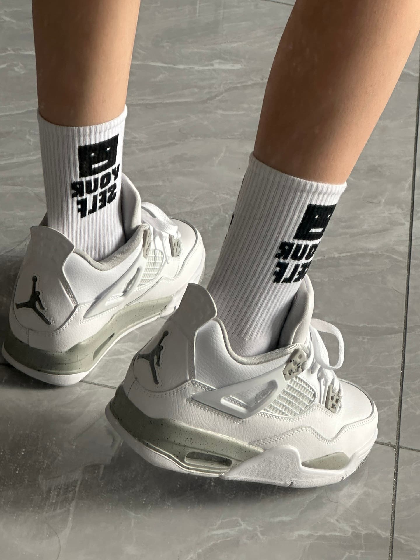 Jordan Air Jordan 4 Retro "Tech White" - фото покупателя Алексей
