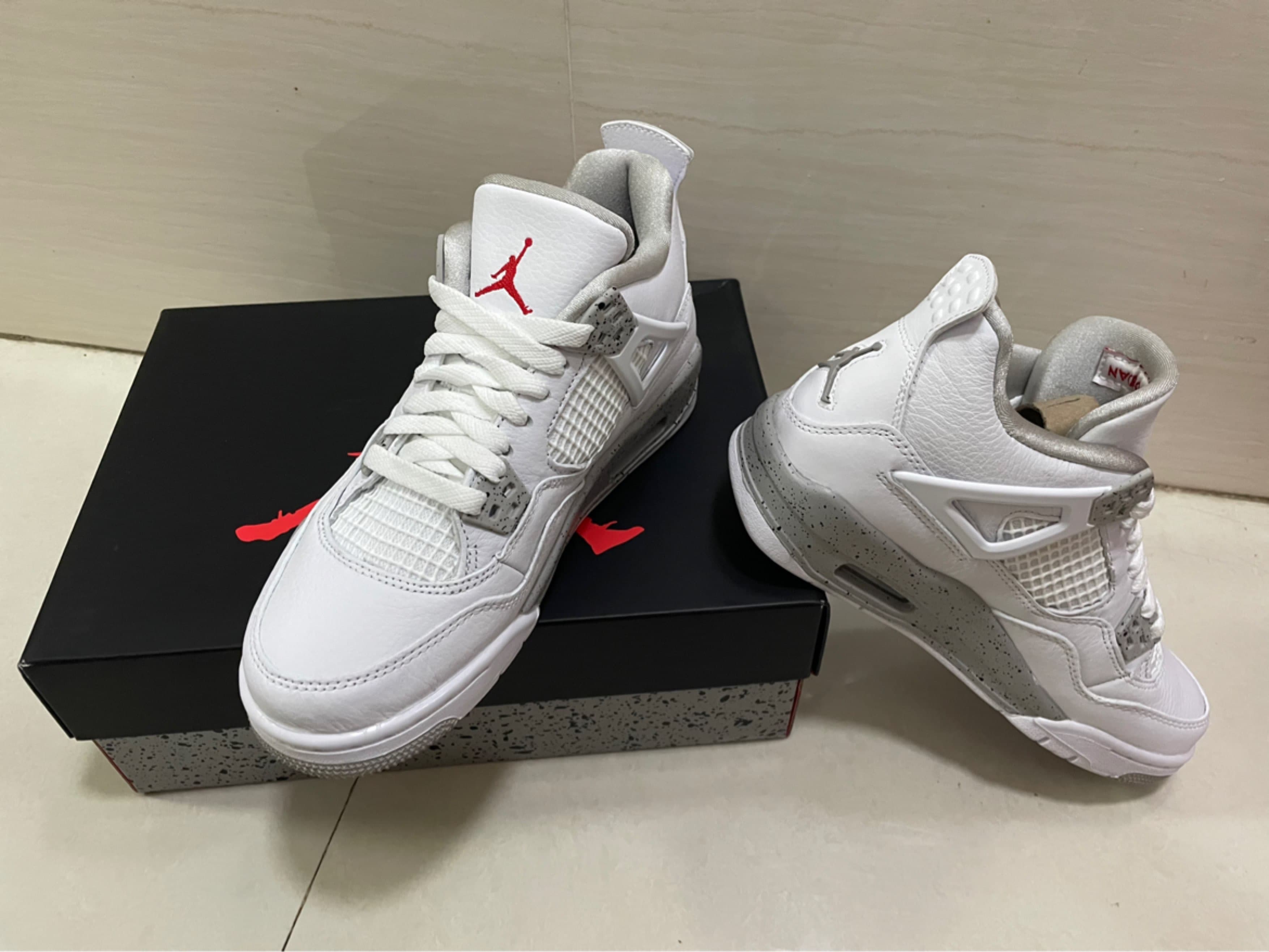 Jordan Air Jordan 4 Retro "Tech White" - фото покупателя Иван