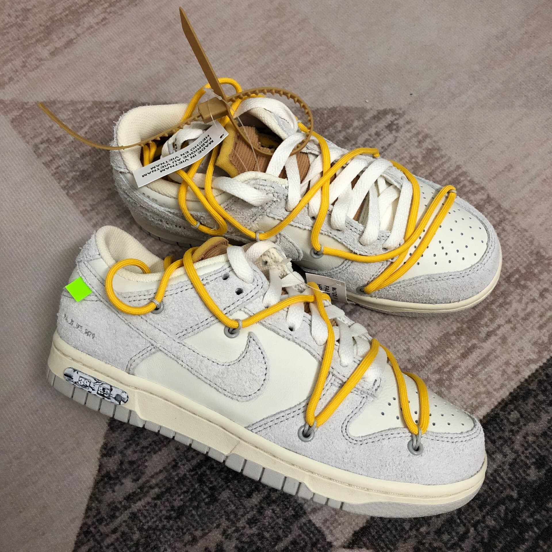 OFF-WHITE x Nike Dunk The 50 NO.39 - фото покупателя Павел