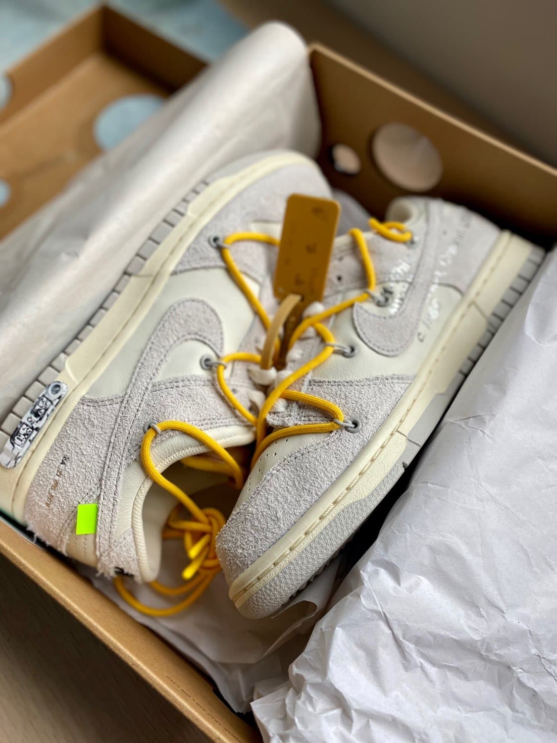 OFF-WHITE x Nike Dunk The 50 NO.39 - фото покупателя Вадим