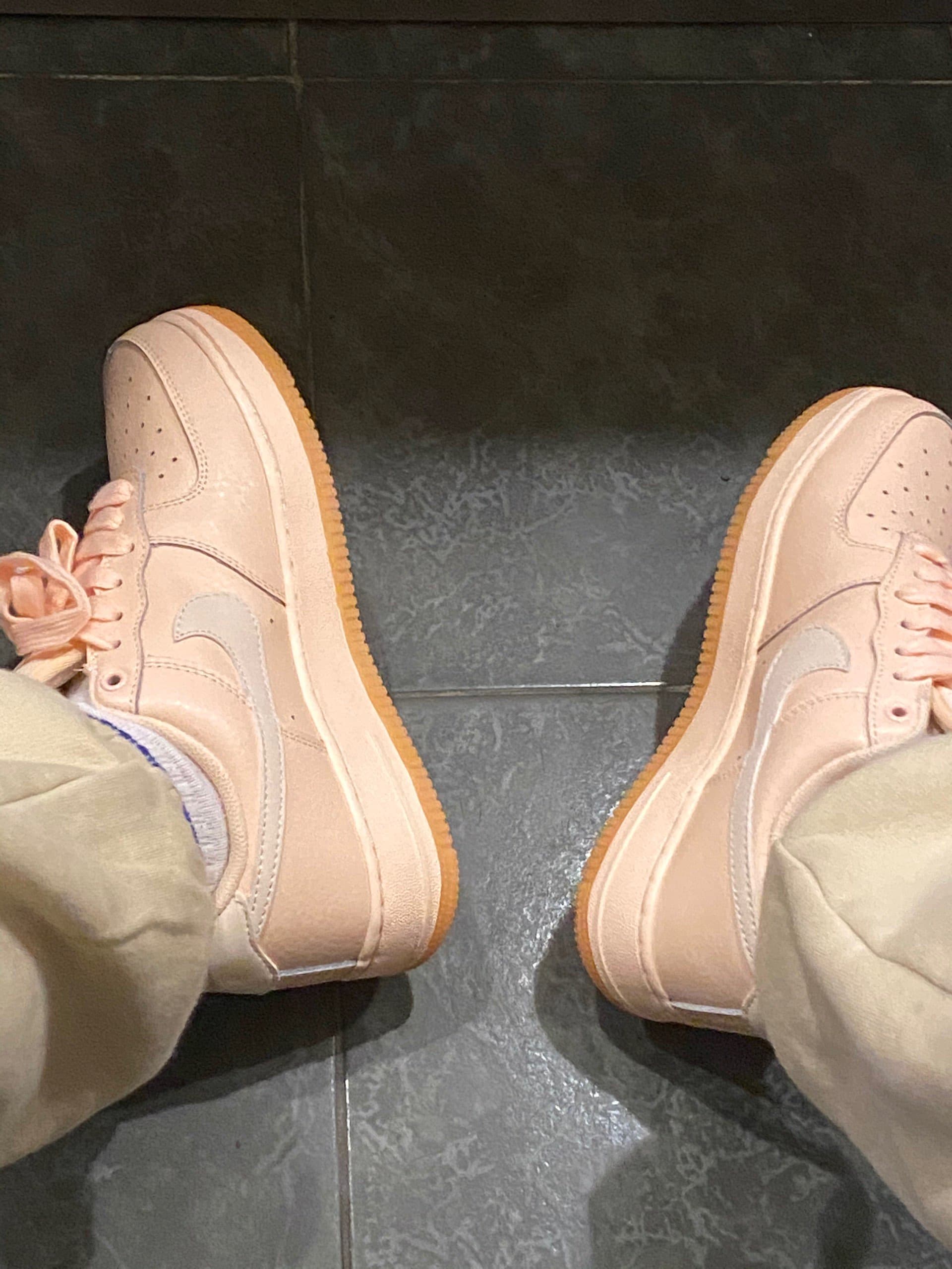 Nike Air Force 1 AF1 Orange Pulse - фото покупателя Валя