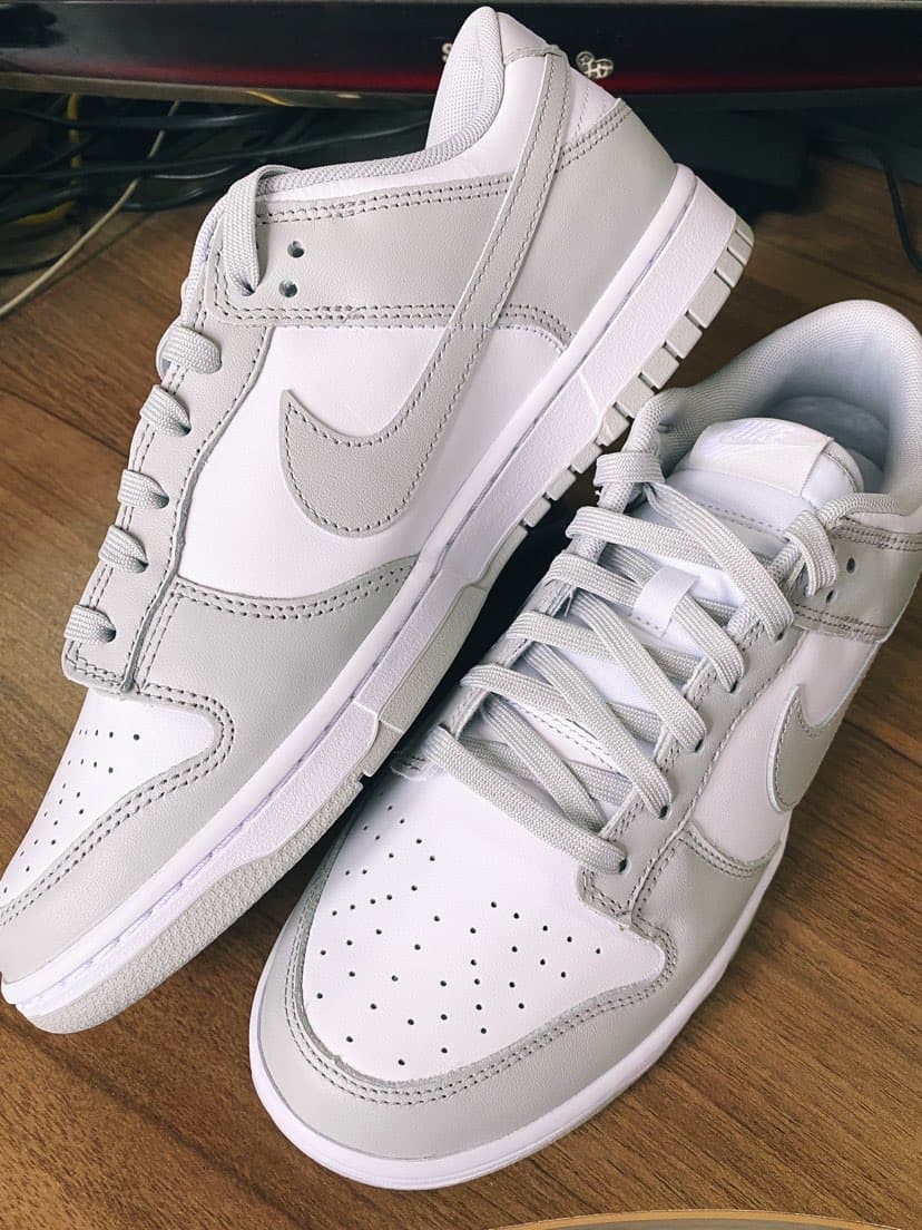 Nike Dunk Retro "Grey Fog" - фото покупателя Виталий