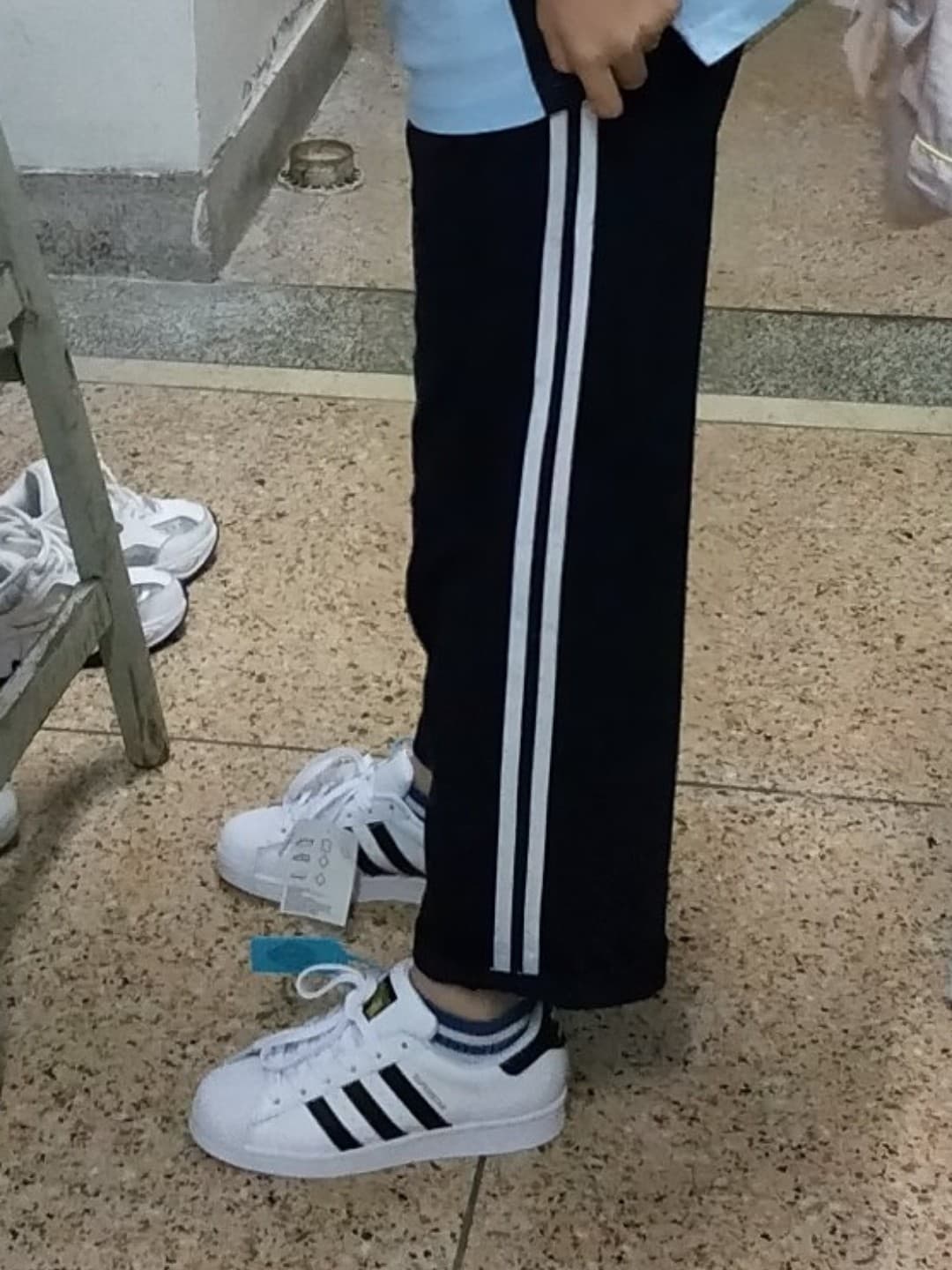 adidas originals Superstar Cloud White Core Black - photo of buyer Александра