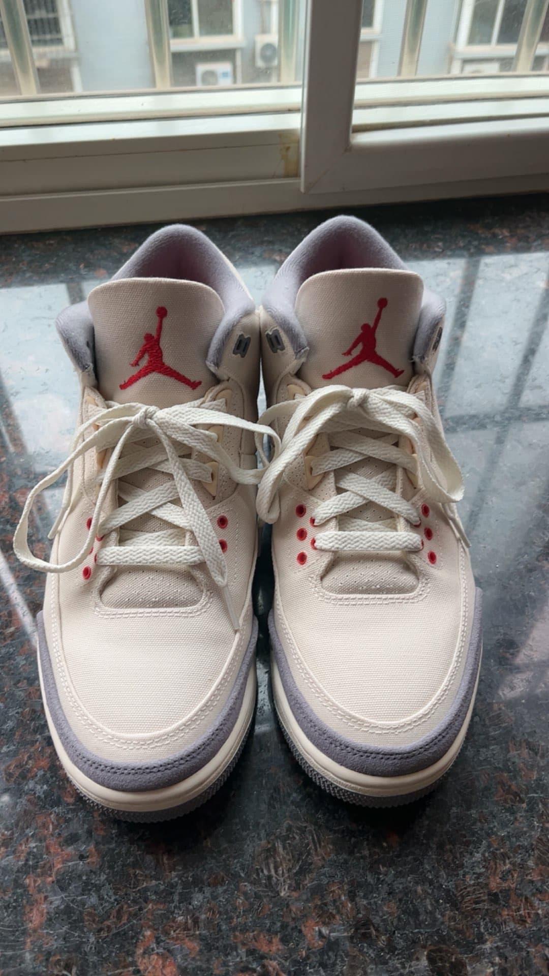 Jordan Air Jordan 3 retro se "muslin" - фото покупателя Андрей