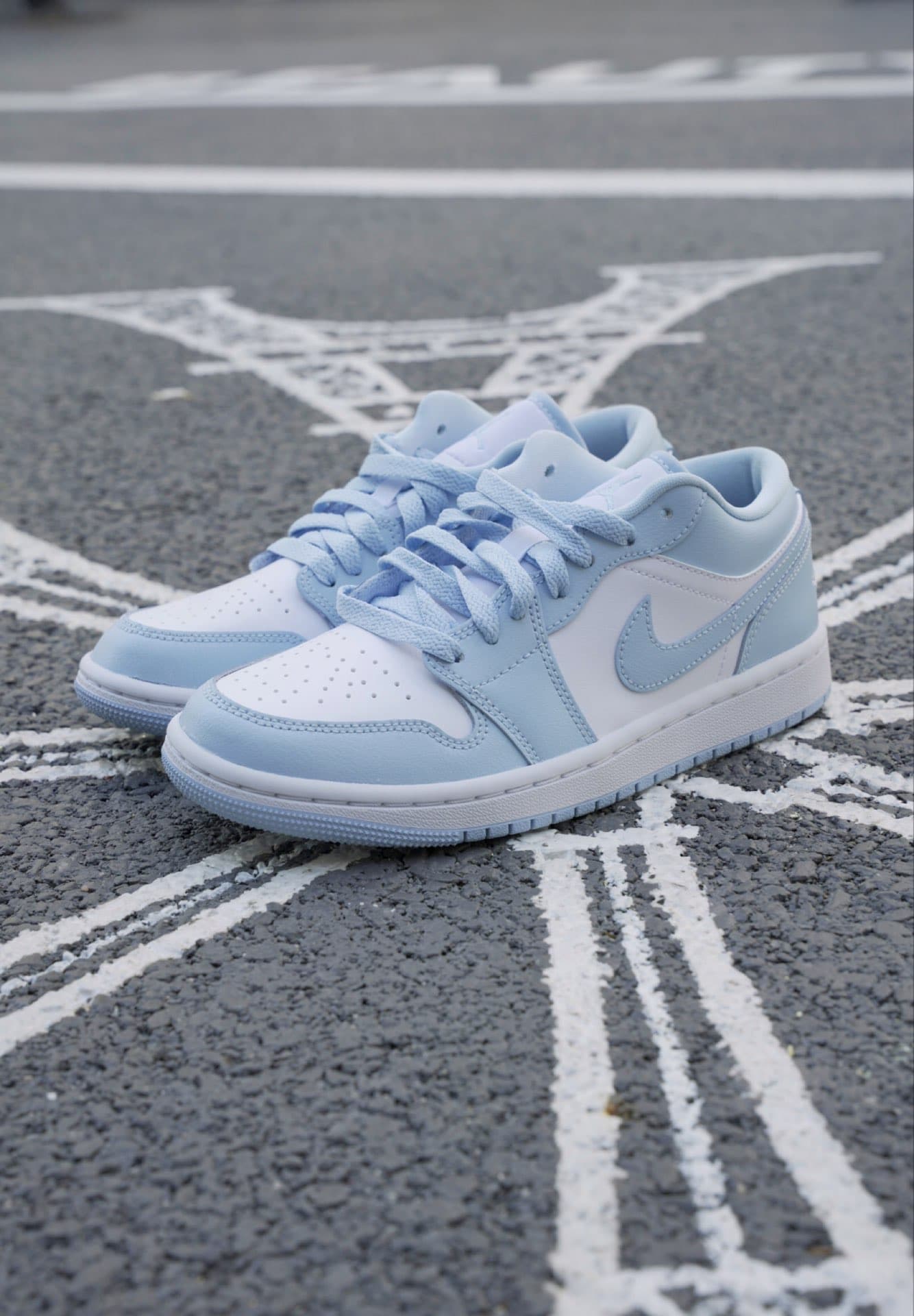 Jordan Air Jordan 1 low "university blue" - фото покупателя Лиза
