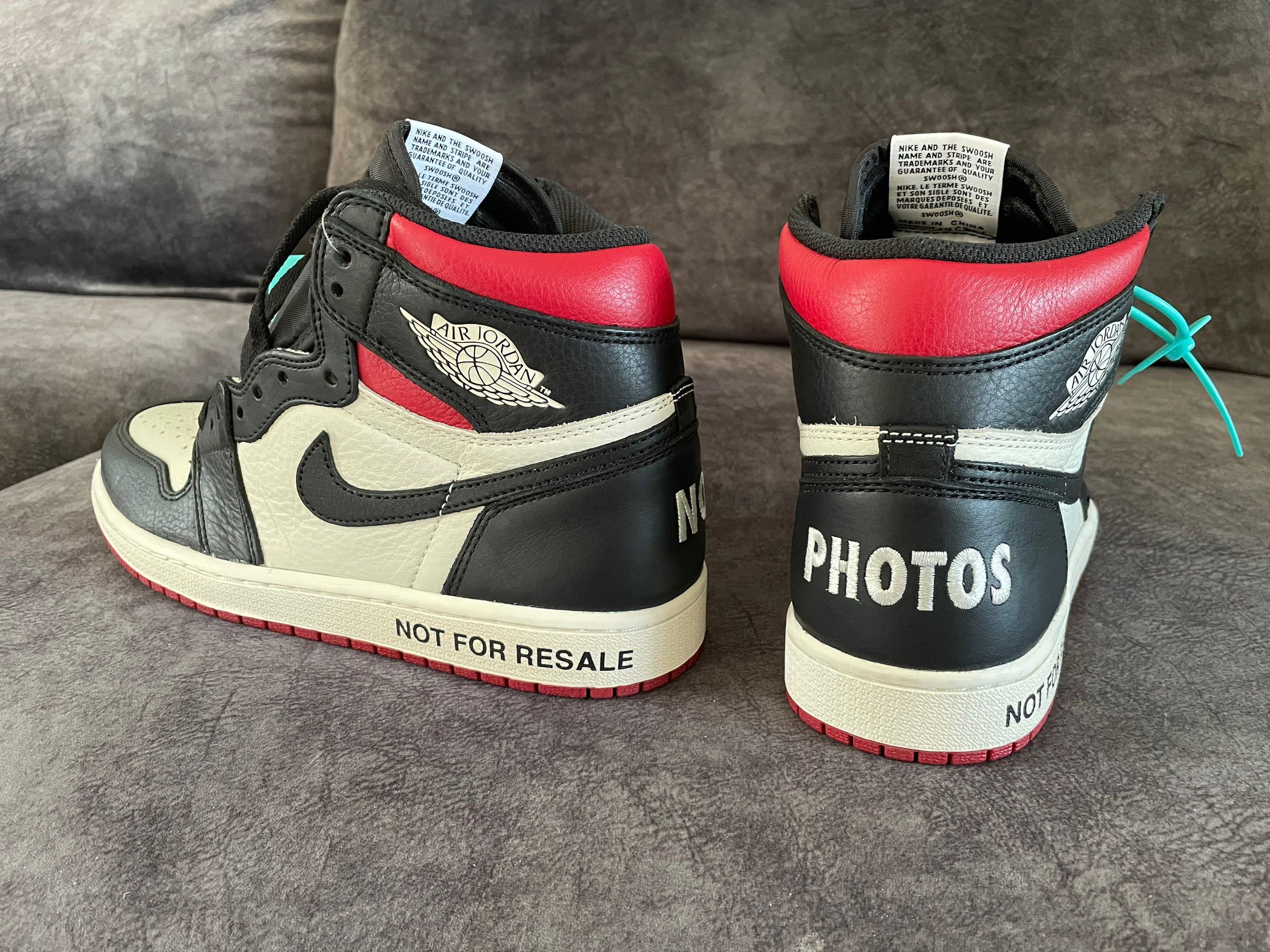 Jordan Air Jordan 1 Retro High Nrg Not For Resale "" - фото покупателя Александр