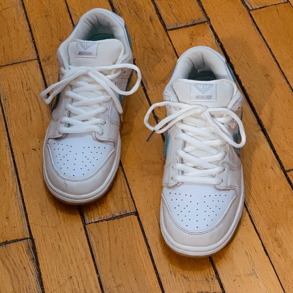 Nike Dunk SB white diamond - фото покупателя Василий