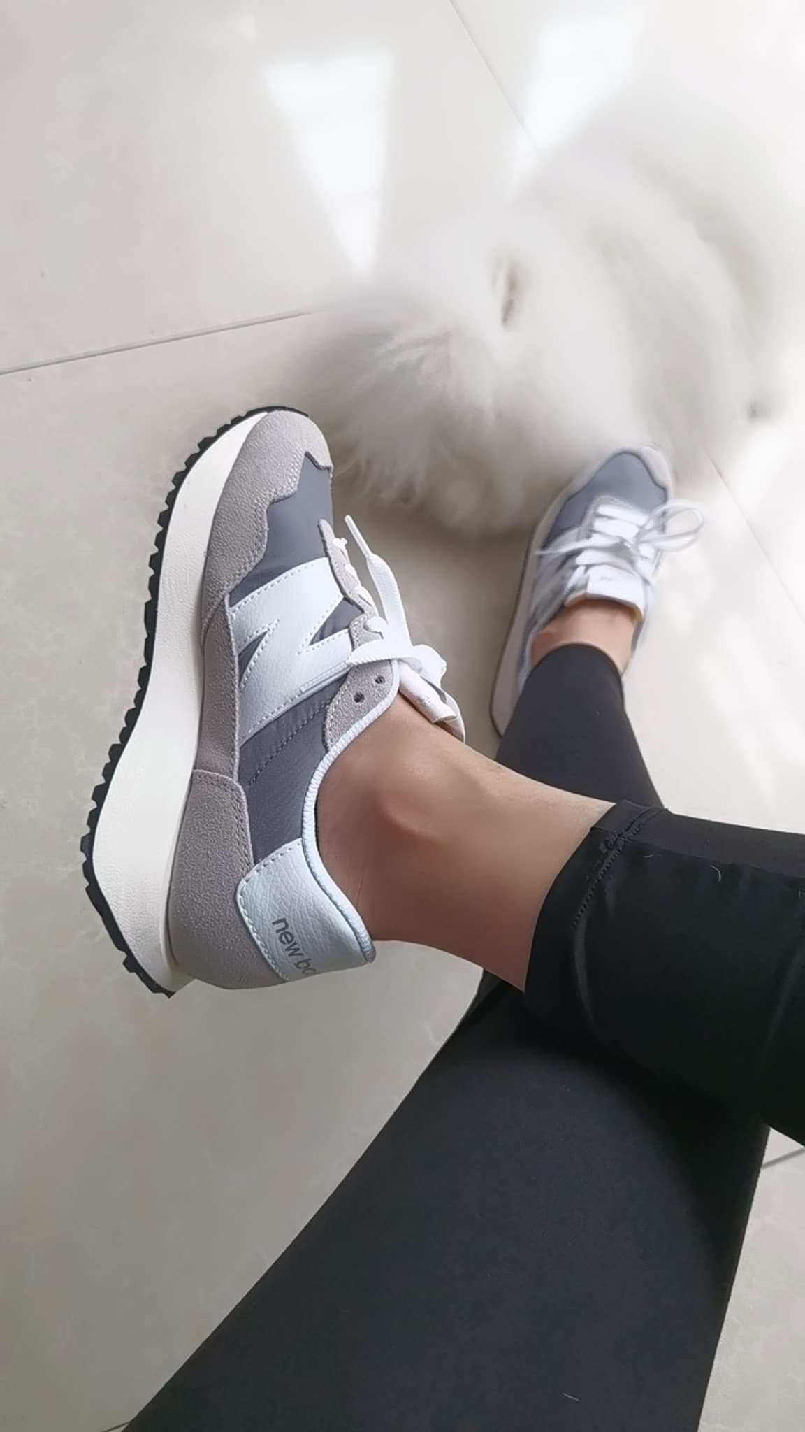 New Balance 237 Modern Sense Pack Grey (полнота: D) - фото покупателя Жанна