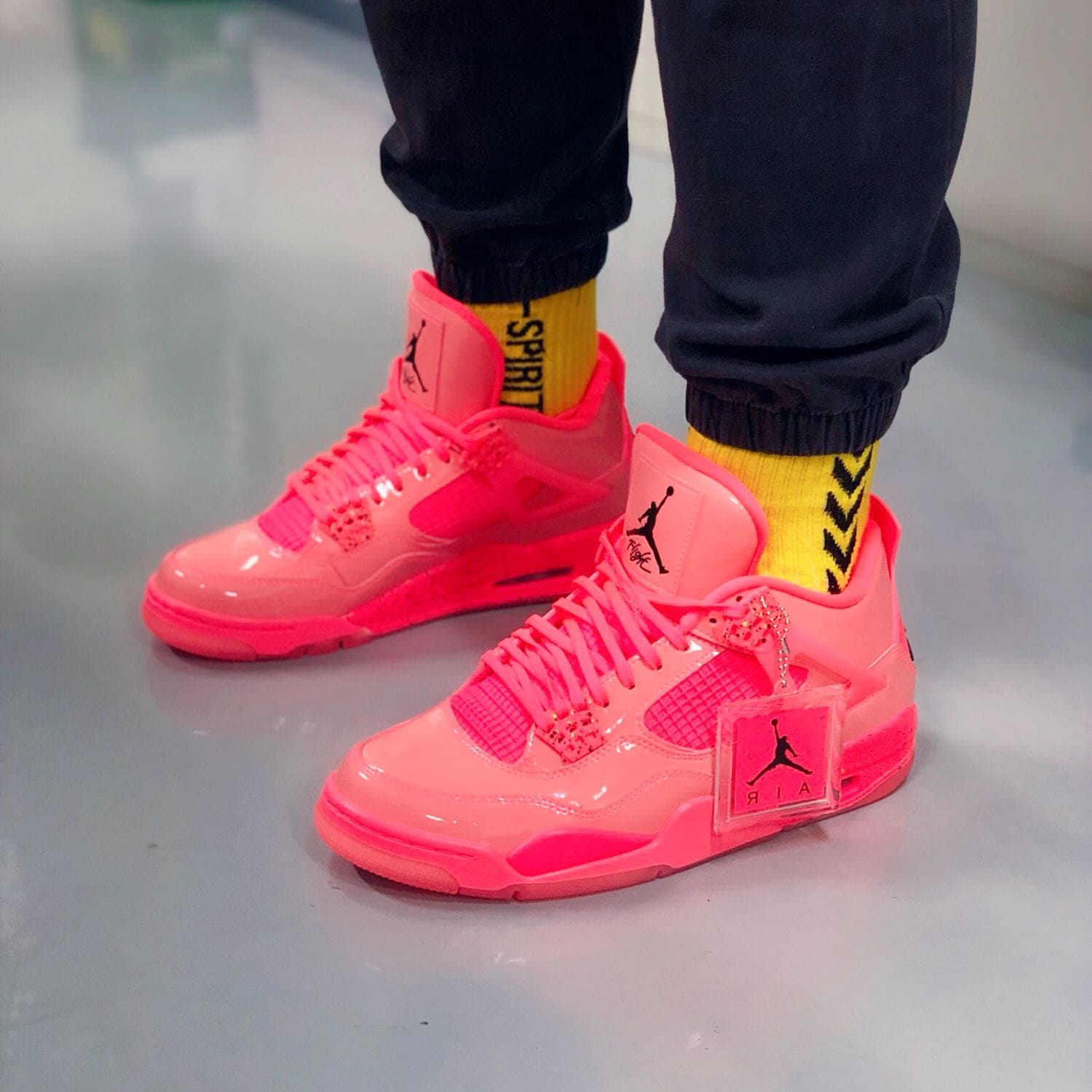 Jordan Air Jordan 4 nrg "hot punch" - photo of buyer Маша
