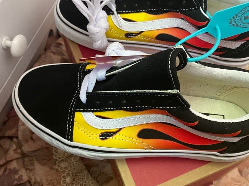 Vans Old Skool Flame 2017 - фото покупателя Алла