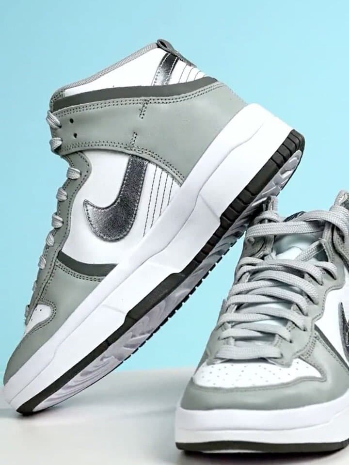 Nike Dunk High Up Light Smoke Grey - фото покупателя Леонид