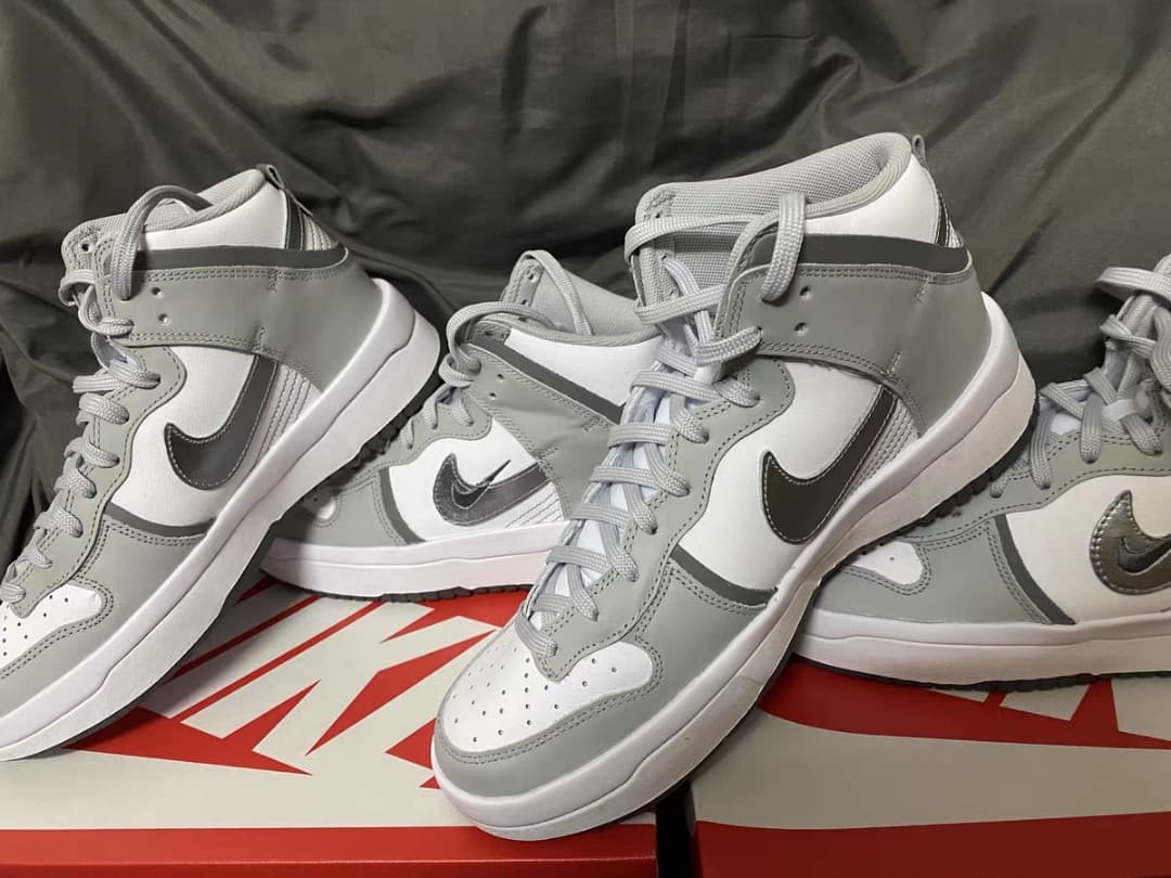 Nike Dunk High Up Light Smoke Grey - фото покупателя Максим