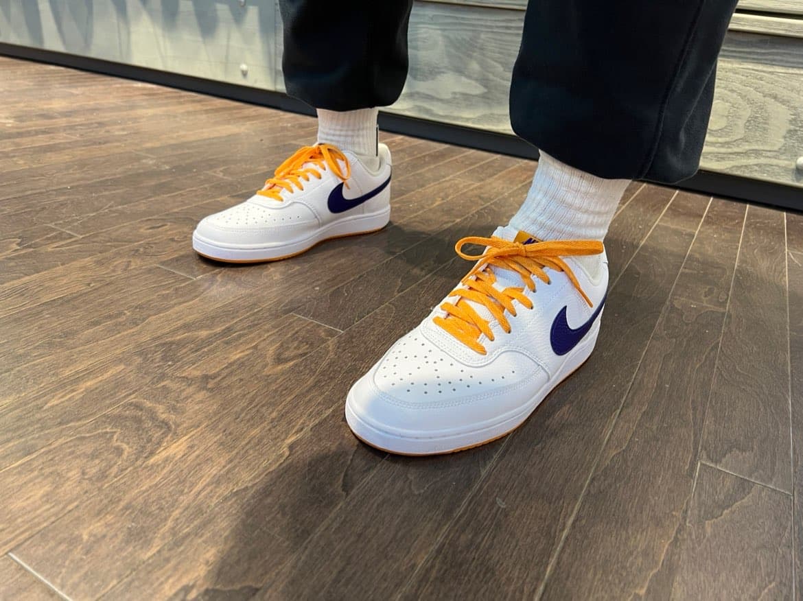 Nike Court Vision Low "White Electro Purple" - фото покупателя Виталий