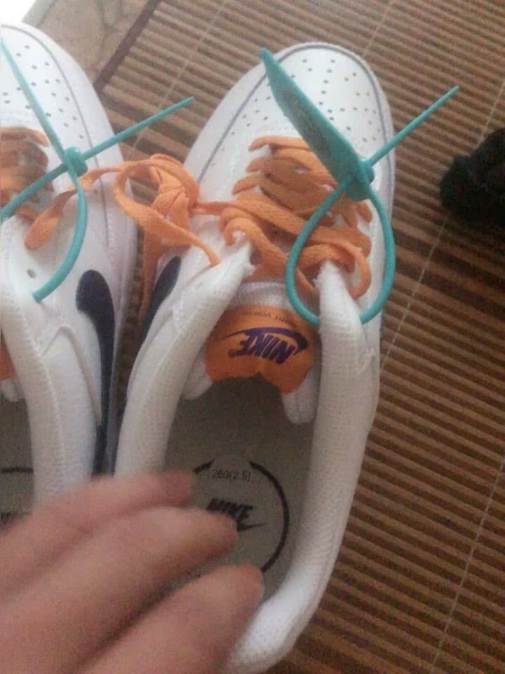 Nike Court Vision Low "White Electro Purple" - фото покупателя Кирилл